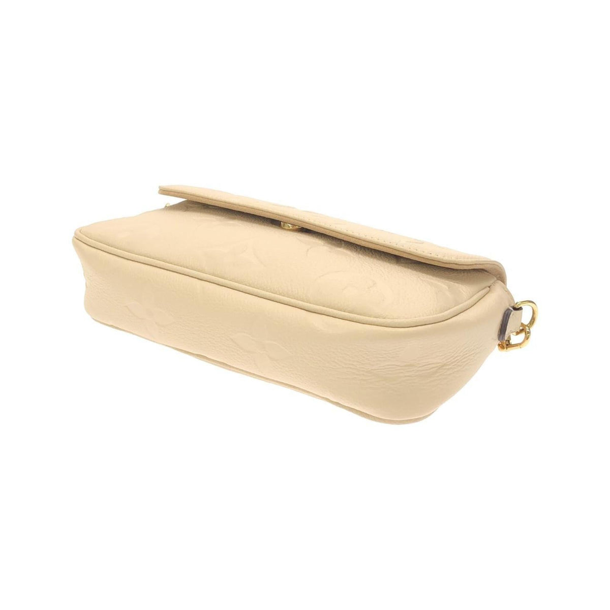 Louis Vuitton Beige Leather Shoulder Bag (Pre-Owned)