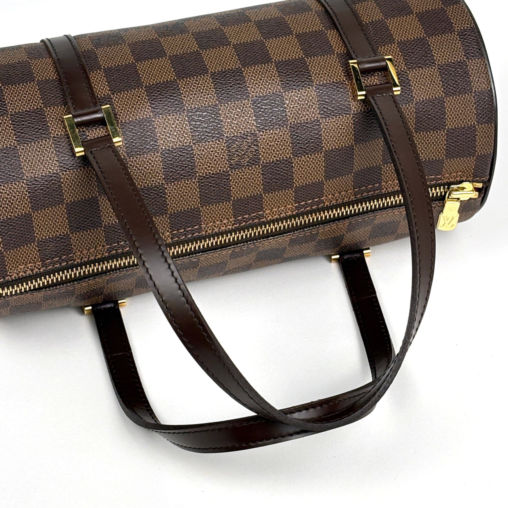 Louis Vuitton Brown Damier Canvas Damier Canvas Handbag (Pre-Owned)