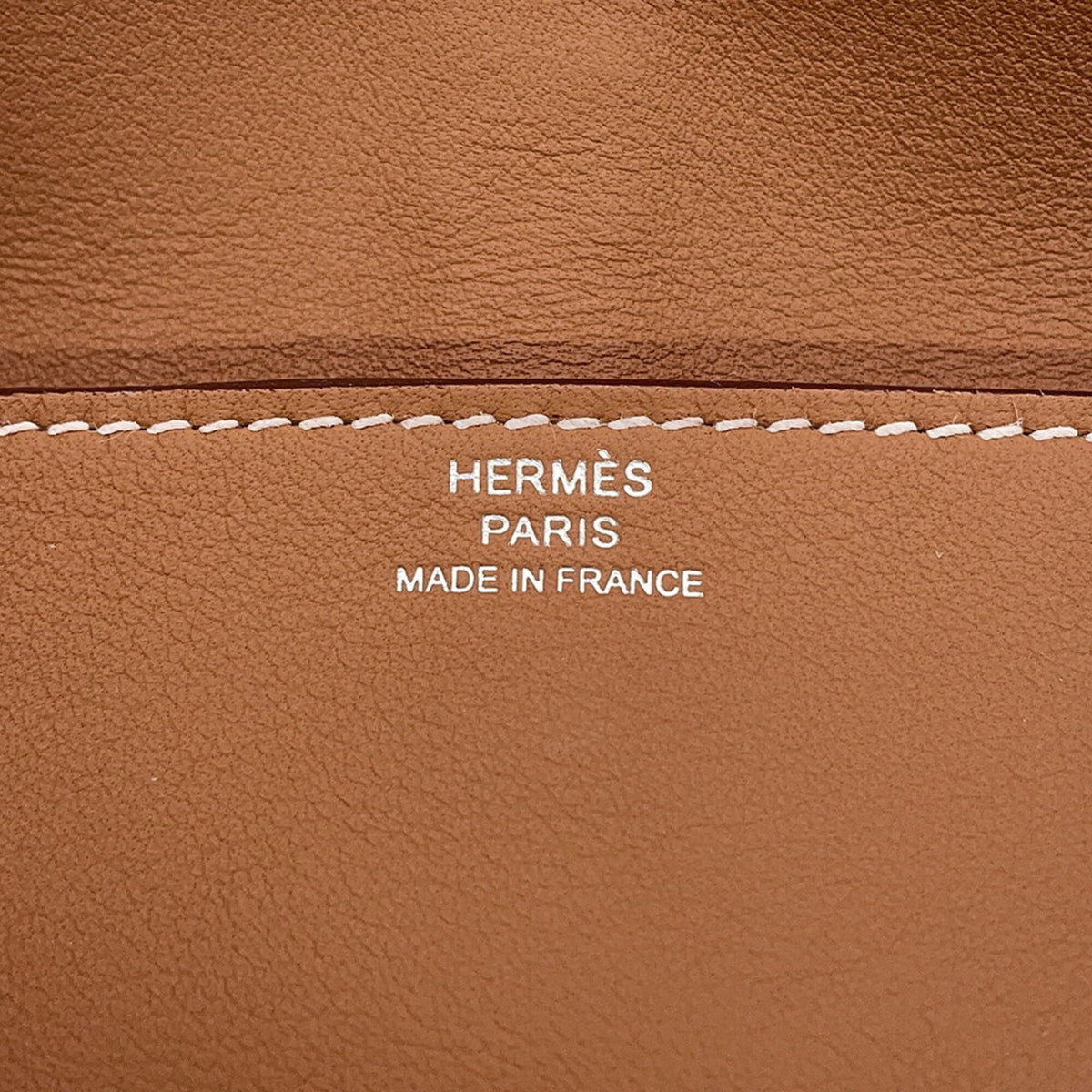 Hermes Gold Swift Leather Shoulder Bag (Pre-Owned)