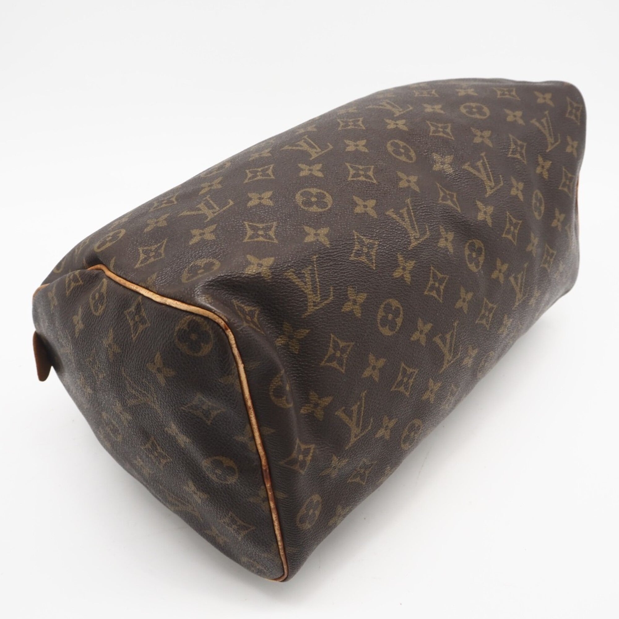 Louis Vuitton Brown Monogram Monogram Leather Handbag (Pre-Owned)