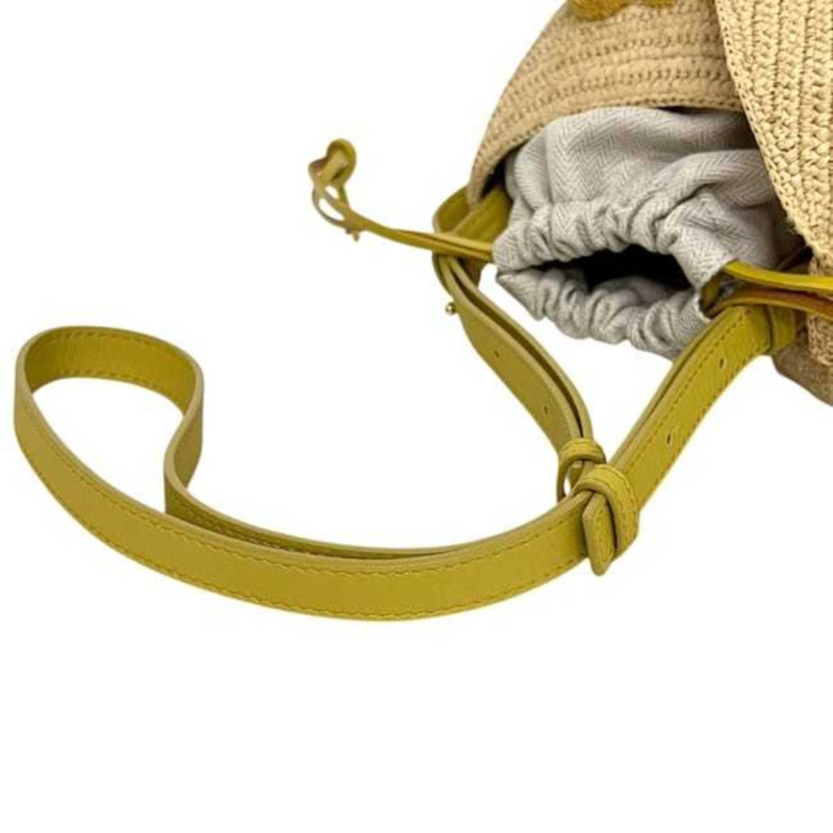 Loewe Beige Raffia Shoulder Bag (Pre-Owned)