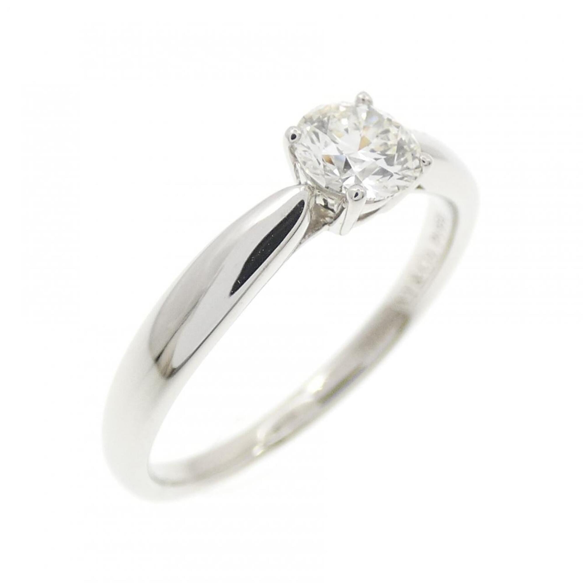 Tiffany Platinum Platinum 950 Band Ring (Pre-Owned)
