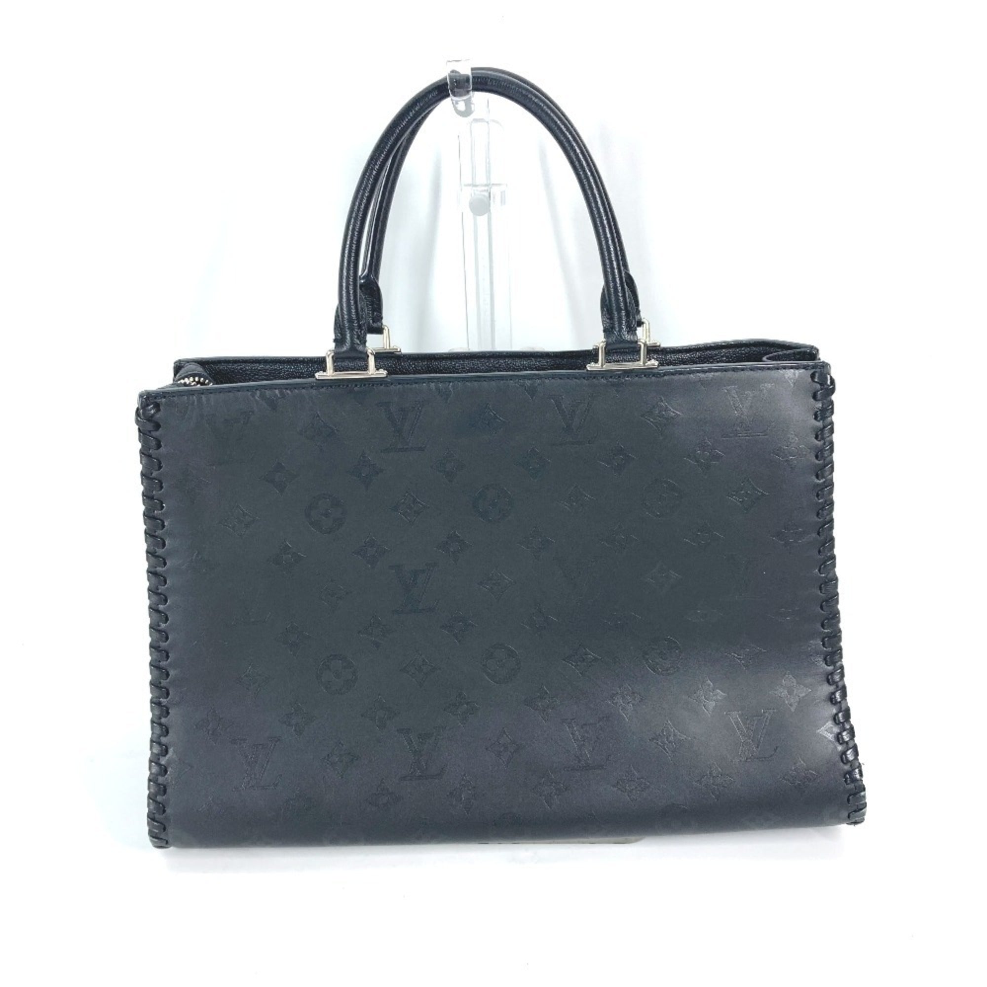 Louis Vuitton Black Monogram Noir Monogram Handbag Tote Bag (Pre-Owned)
