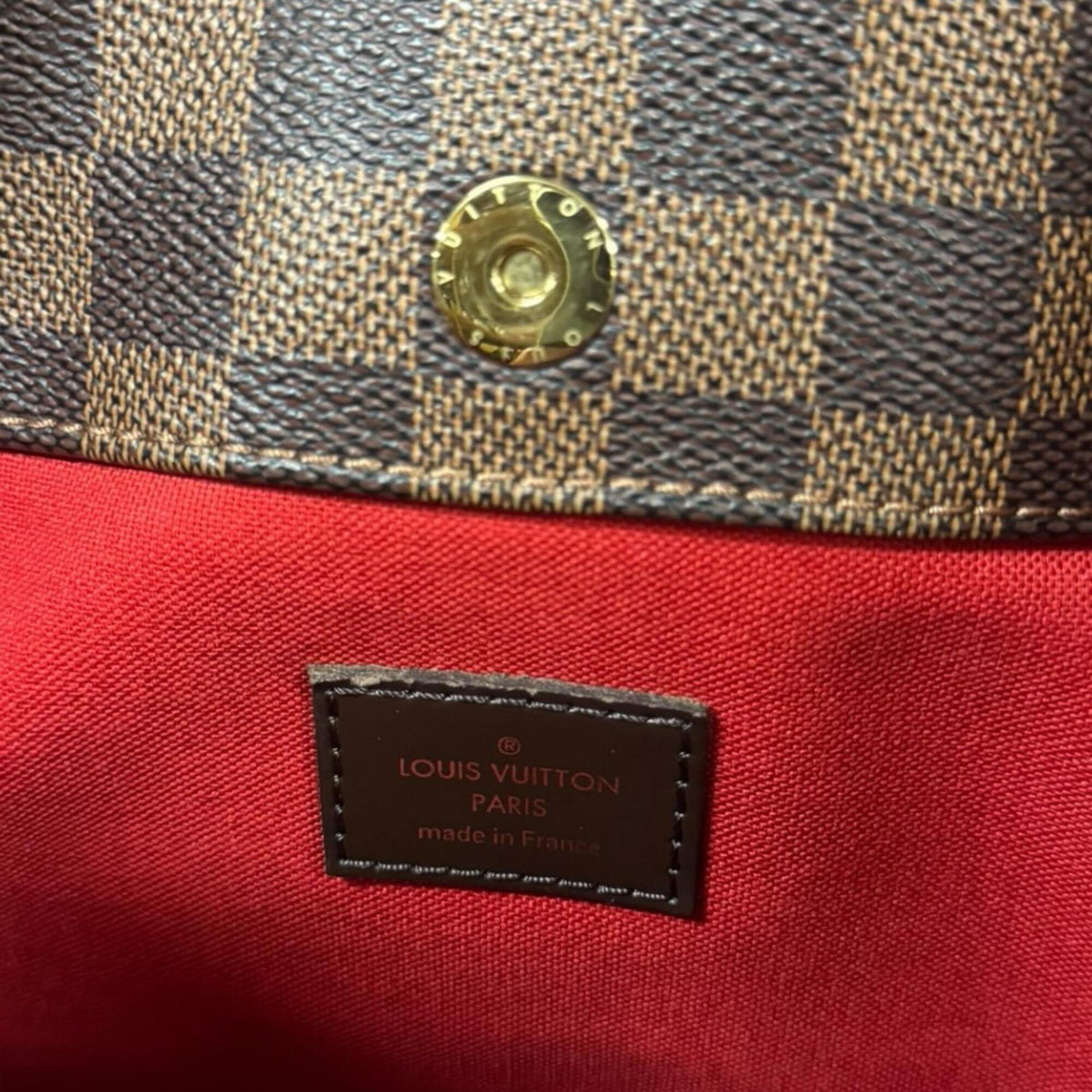 Louis Vuitton Damier Brown Damier Canvas Shoulder Bag (Pre-Owned)