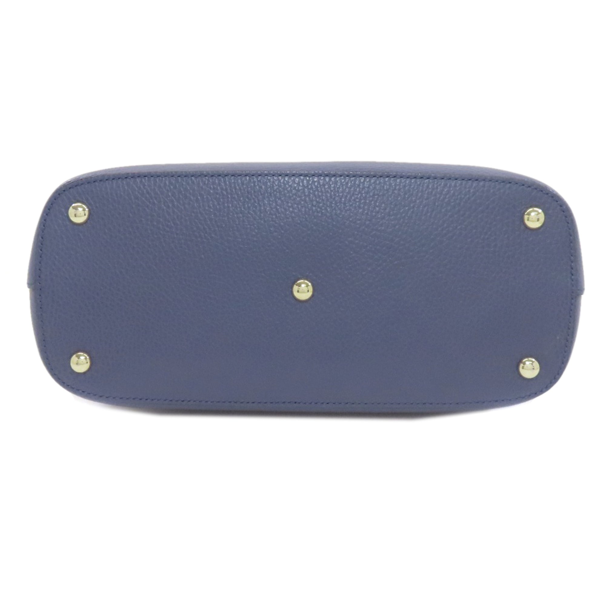 Gucci Blue Leather Handbag (Pre-Owned)