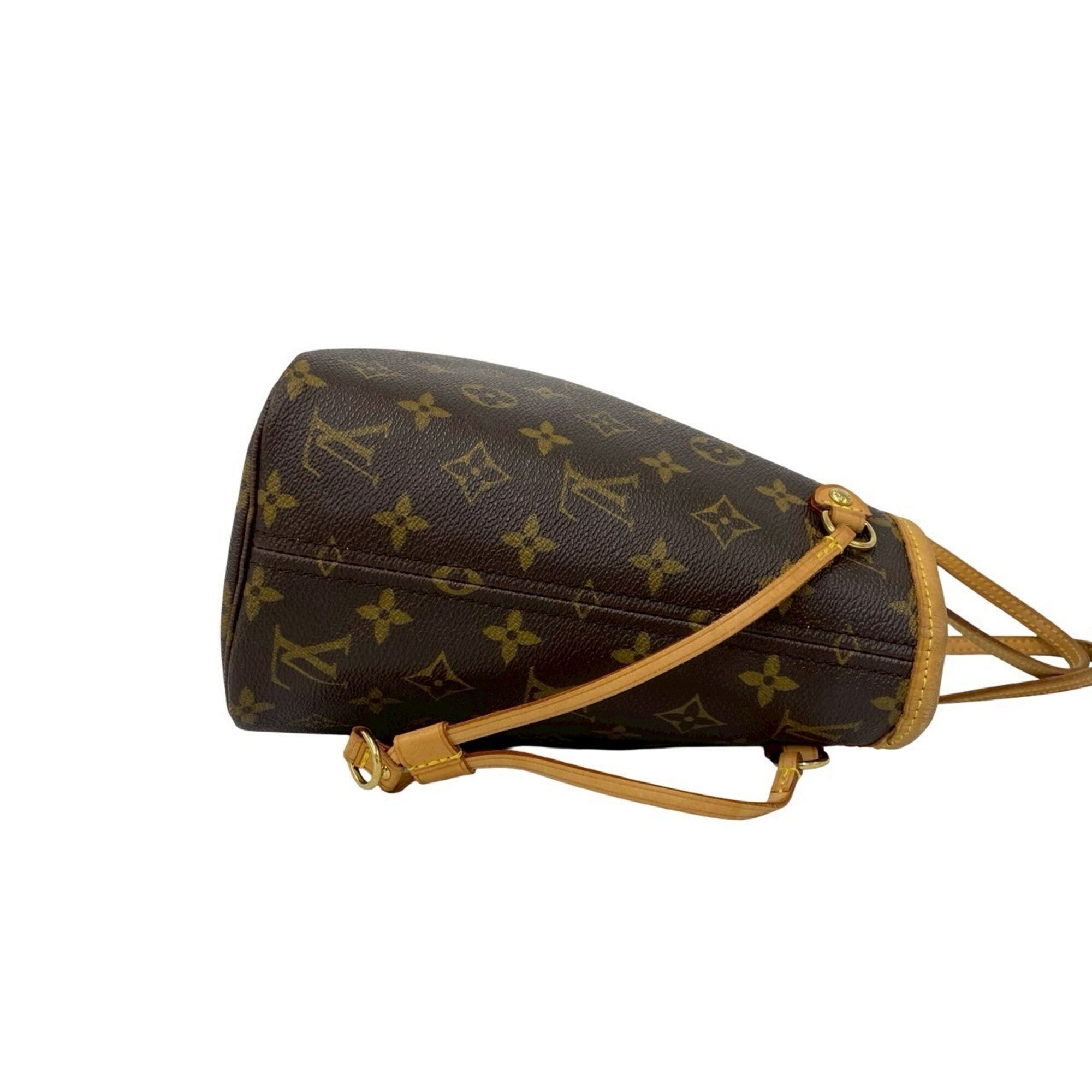 Louis Vuitton Brown Pvc Leather Handbag Tote Bag (Pre-Owned)