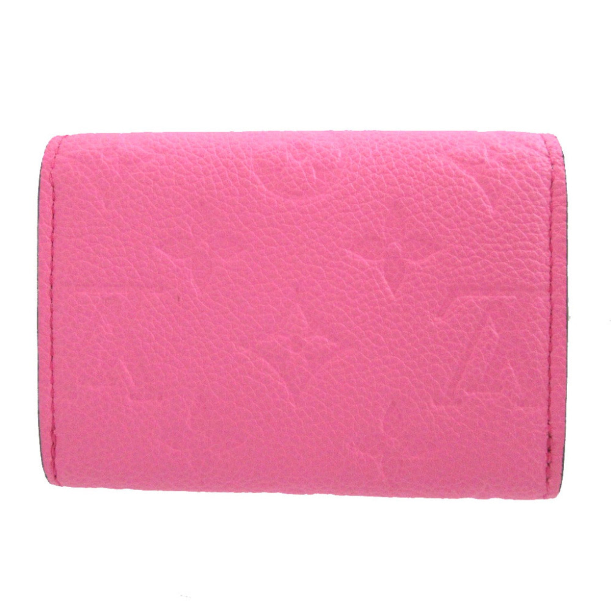 Louis Vuitton Pink Leather Wallet (Bi-Fold) (Pre-Owned)