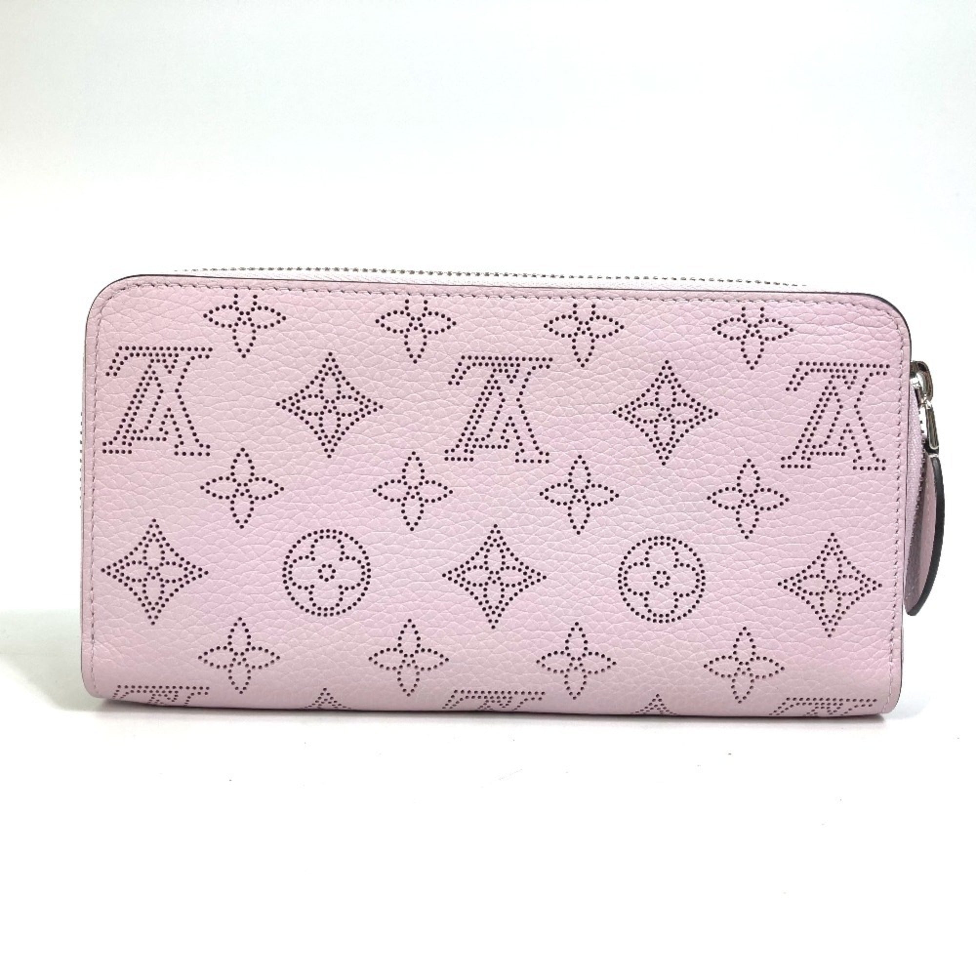 Louis Vuitton Mahina Purple Mahina Leather Long Wallet (Bi-Fold) (Pre-Owned)