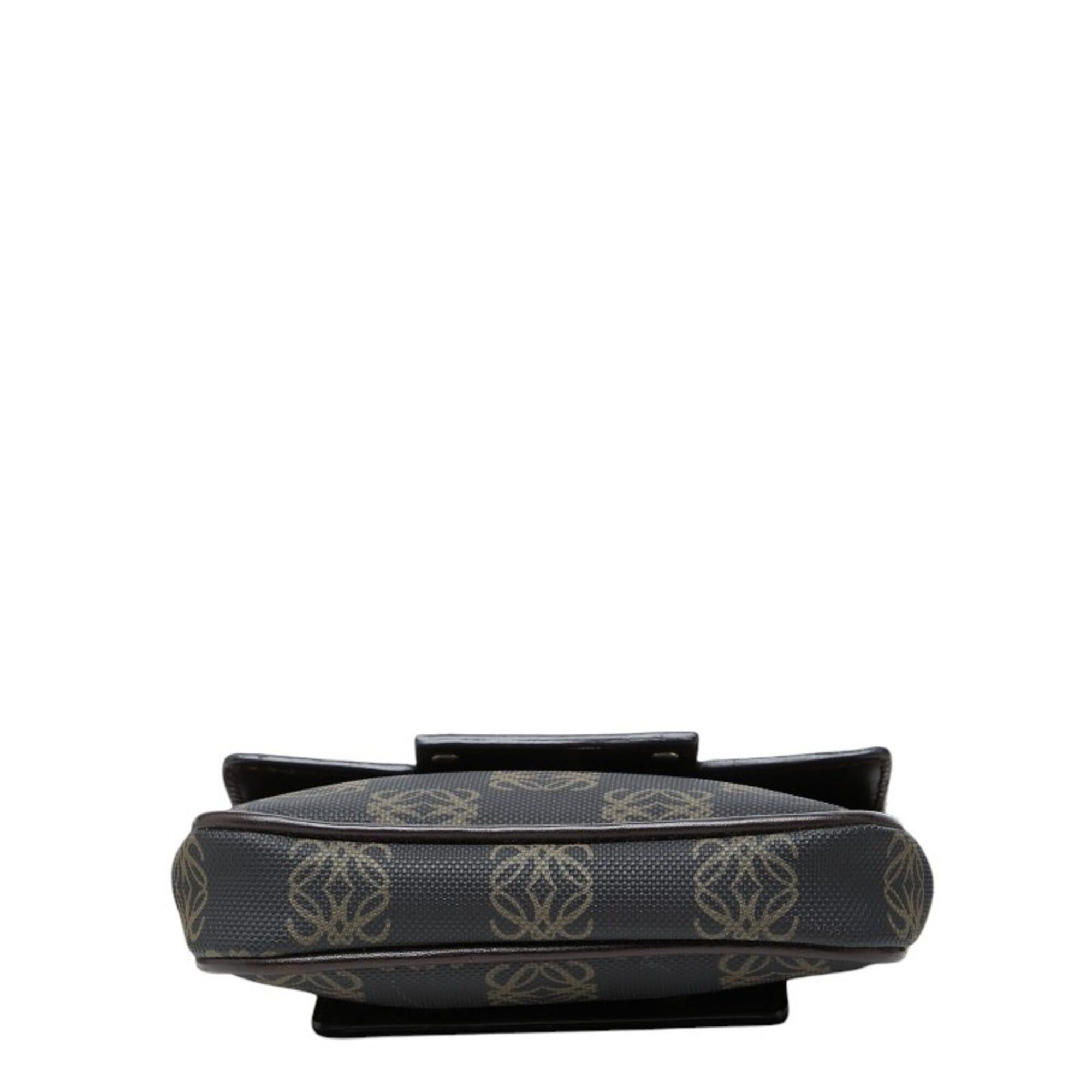 Loewe Black Brown Pvc Leather Shoulder Bag (Pre-Owned)