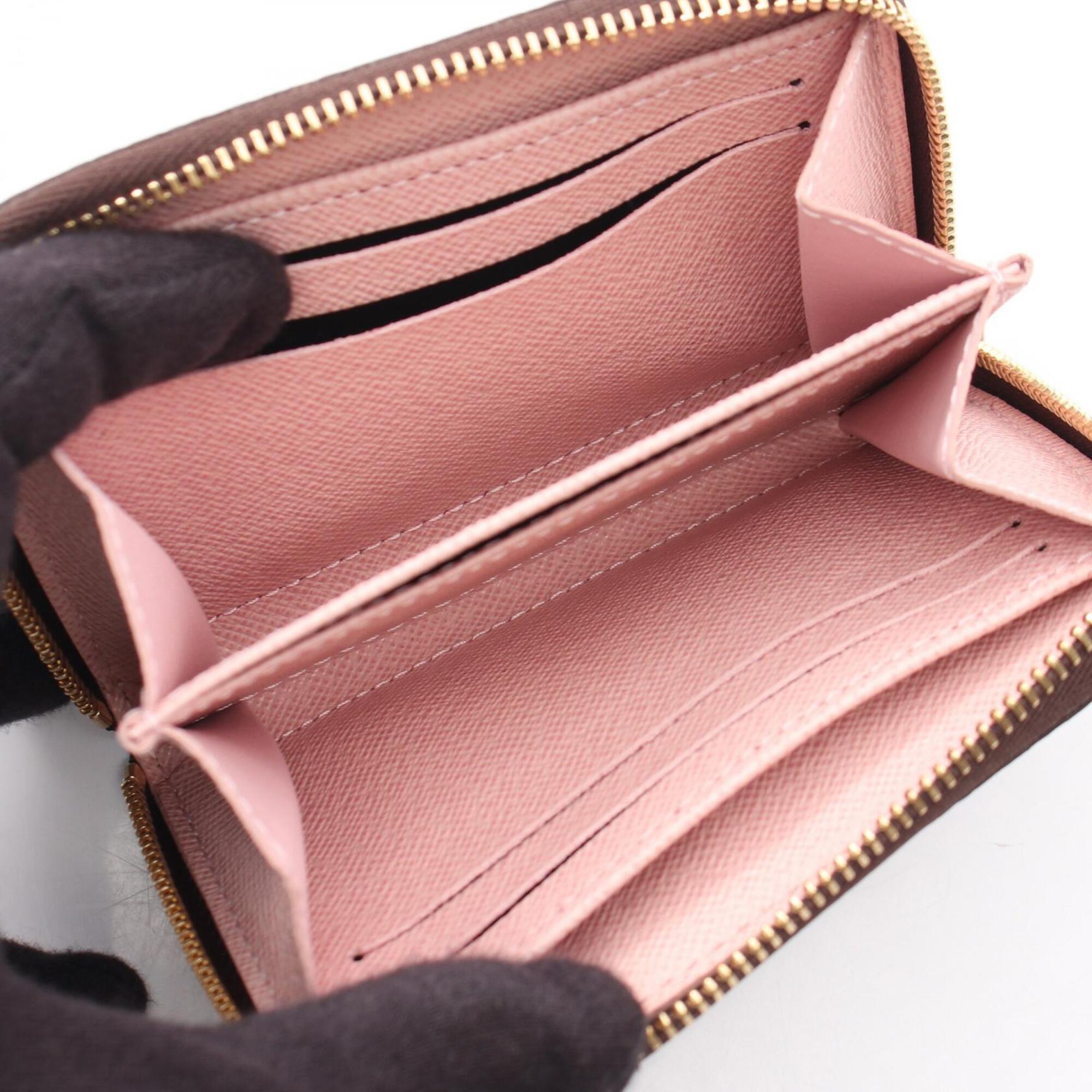 Louis Vuitton Brown Rose Ballerine Pvc Coin Purse/Coin Case (Pre-Owned)