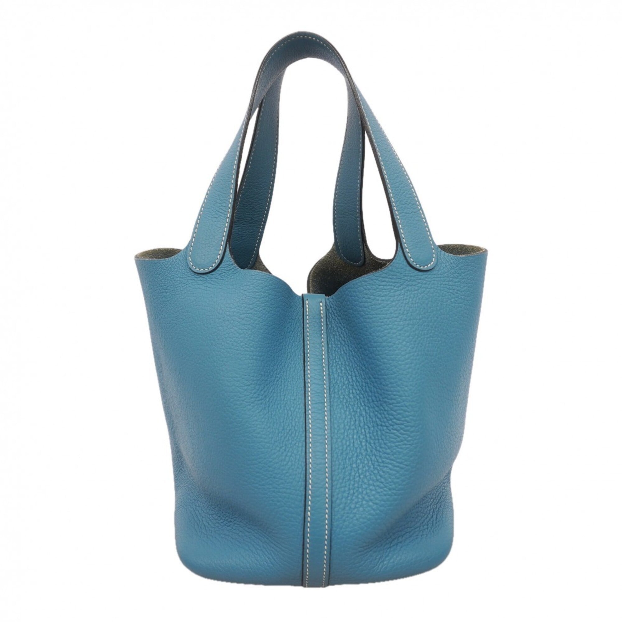 Hermes Blue Jean Handbag (Pre-Owned)