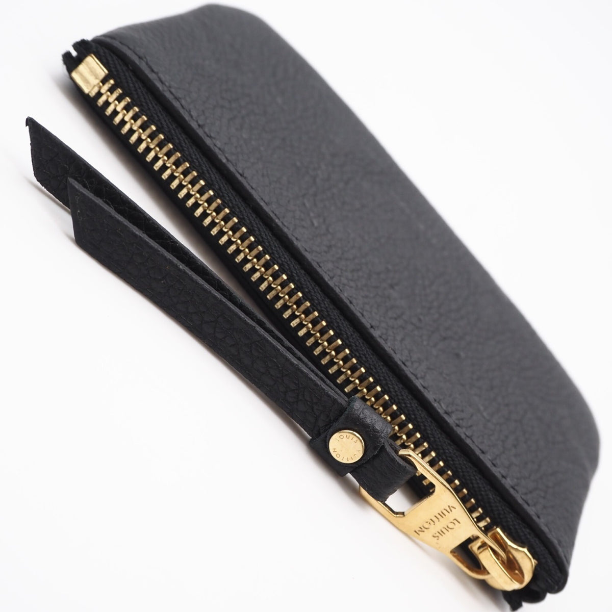 Louis Vuitton Monogram Empreinte Black Noir Leather Coin Purse/Coin Case (Pre-Owned)