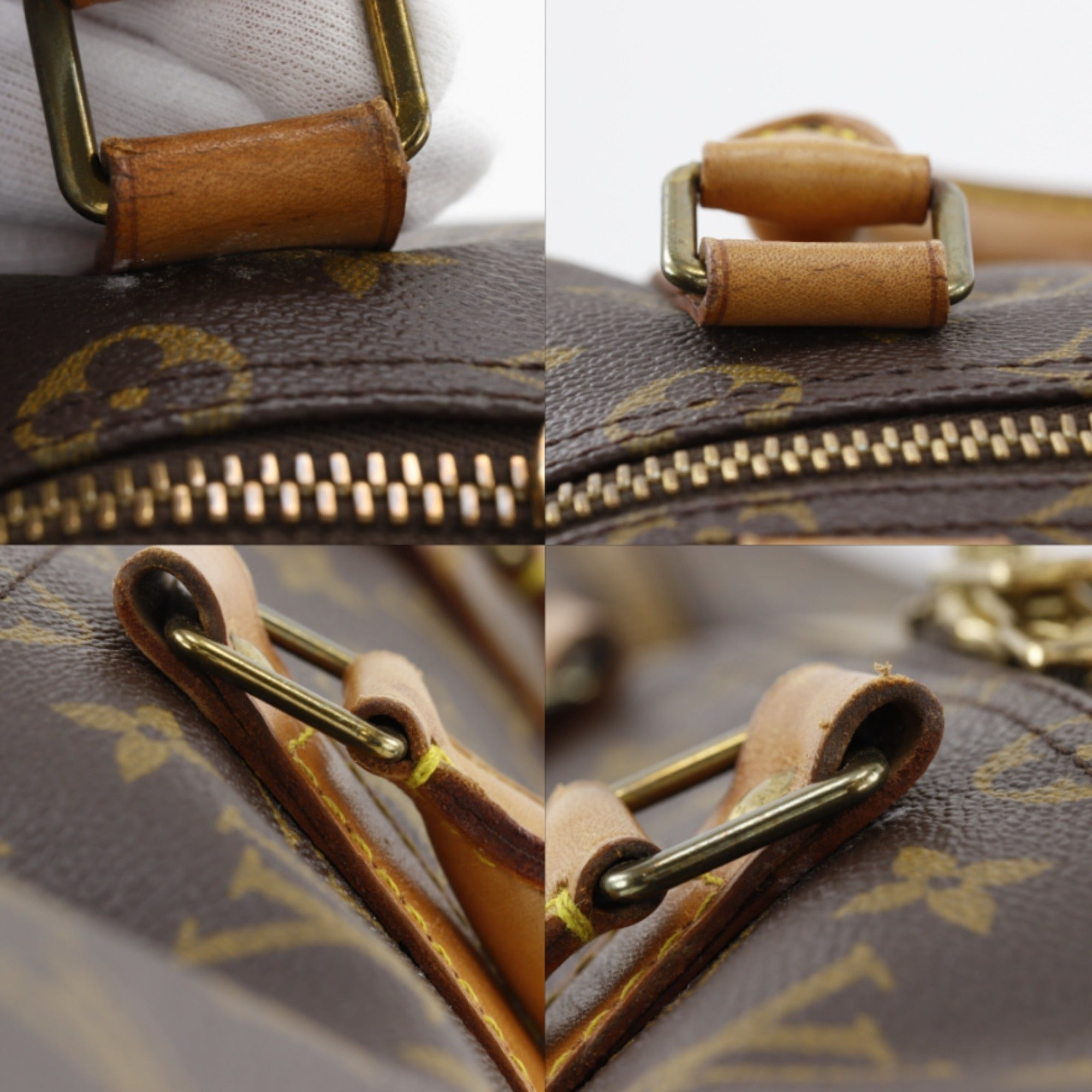 Louis Vuitton Brown Monogram Monogram Boston Bag (Pre-Owned)