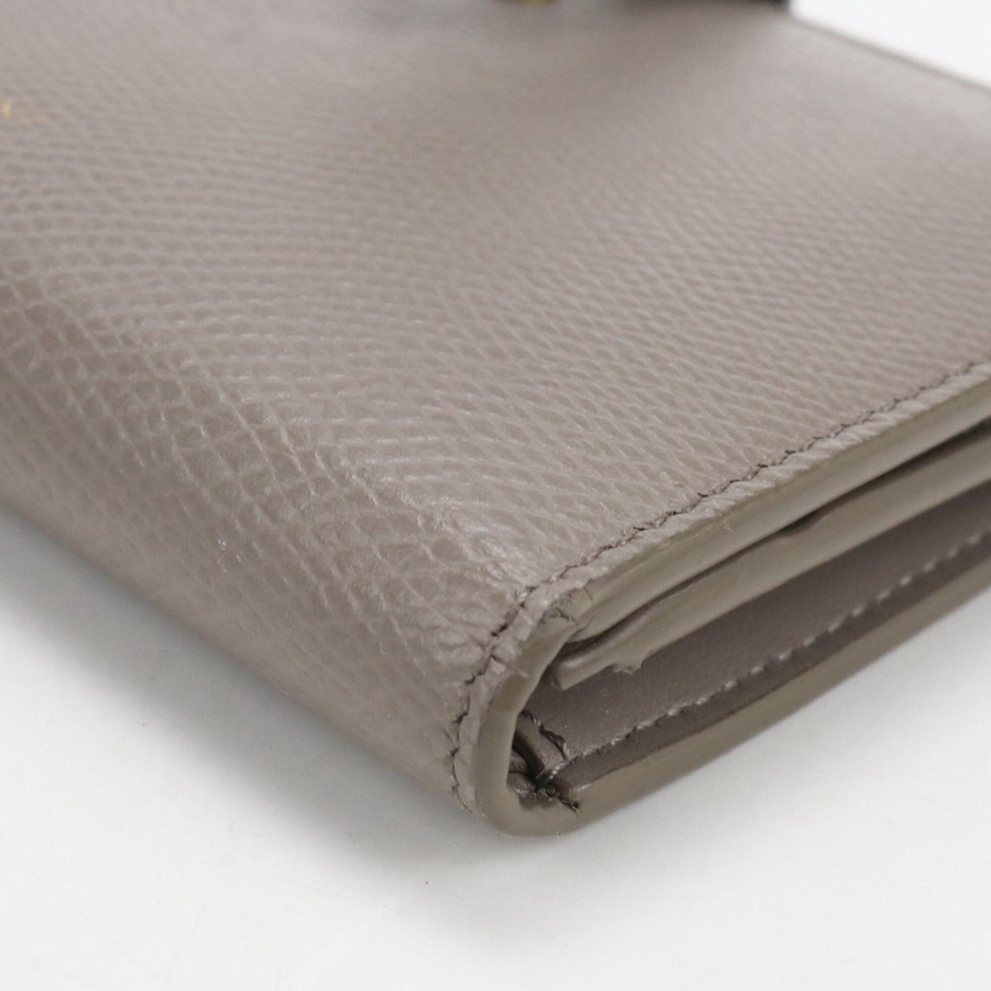 Celine Gray Leather Wallet (Bi-Fold) (Pre-Owned)
