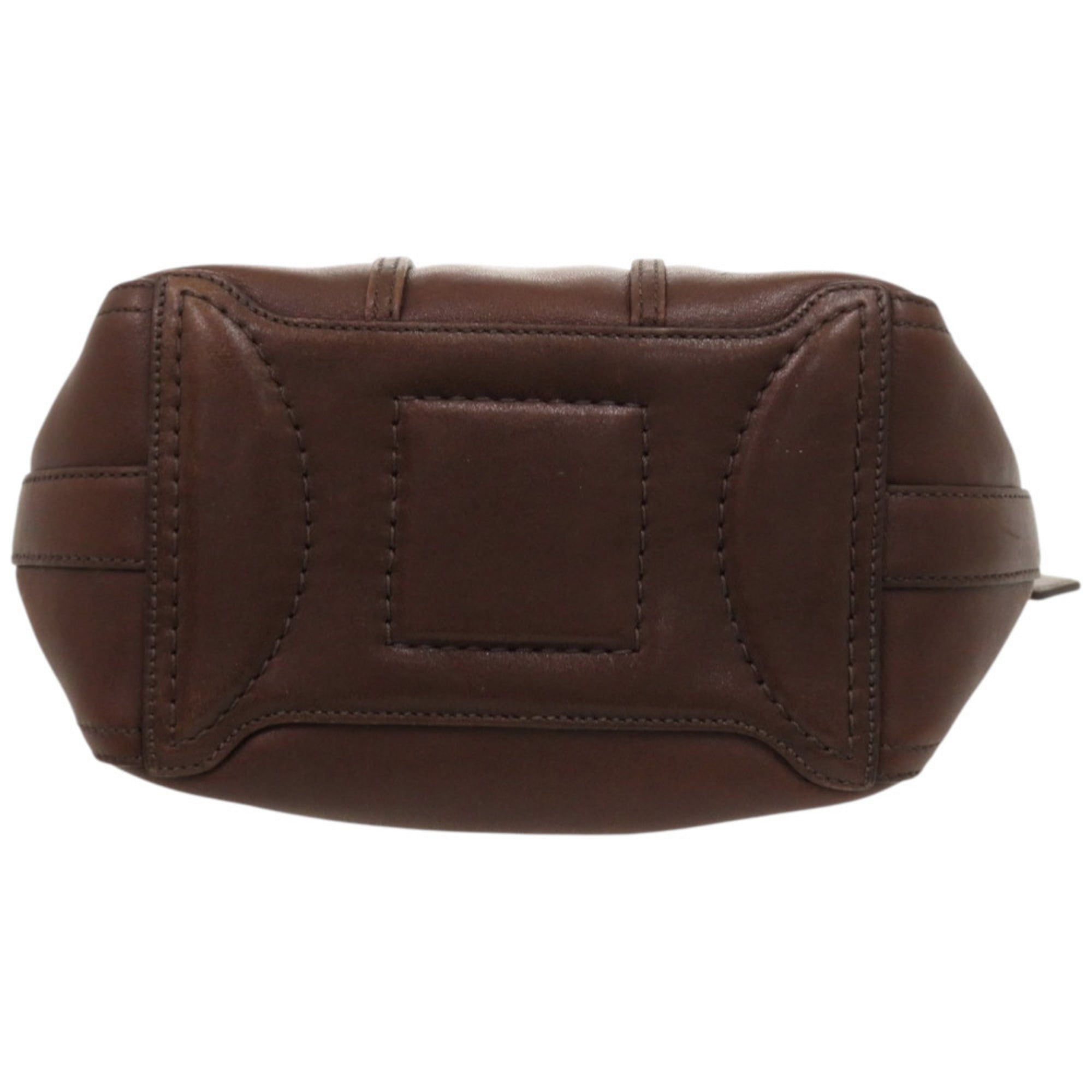 Coach Brown Leather Shoulder Bag (Pre-Owned)