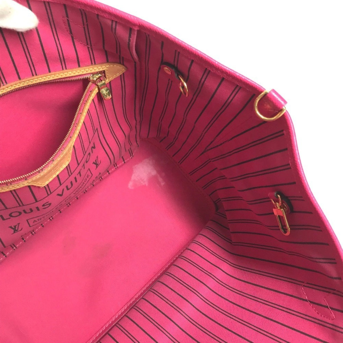 Louis Vuitton Pink Monogram Shoulder Bag Tote Bag (Pre-Owned)
