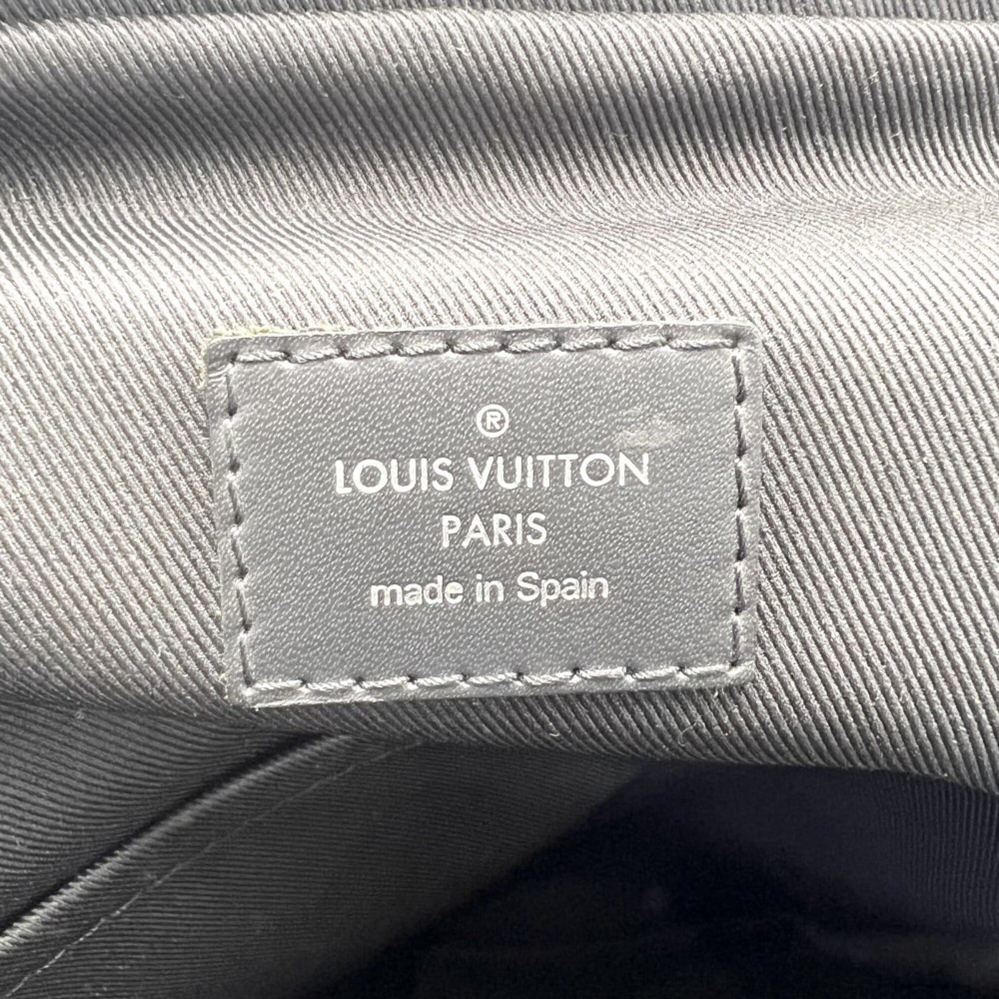 Louis Vuitton Black Damier Graphite Sling Bag (Pre-Owned)