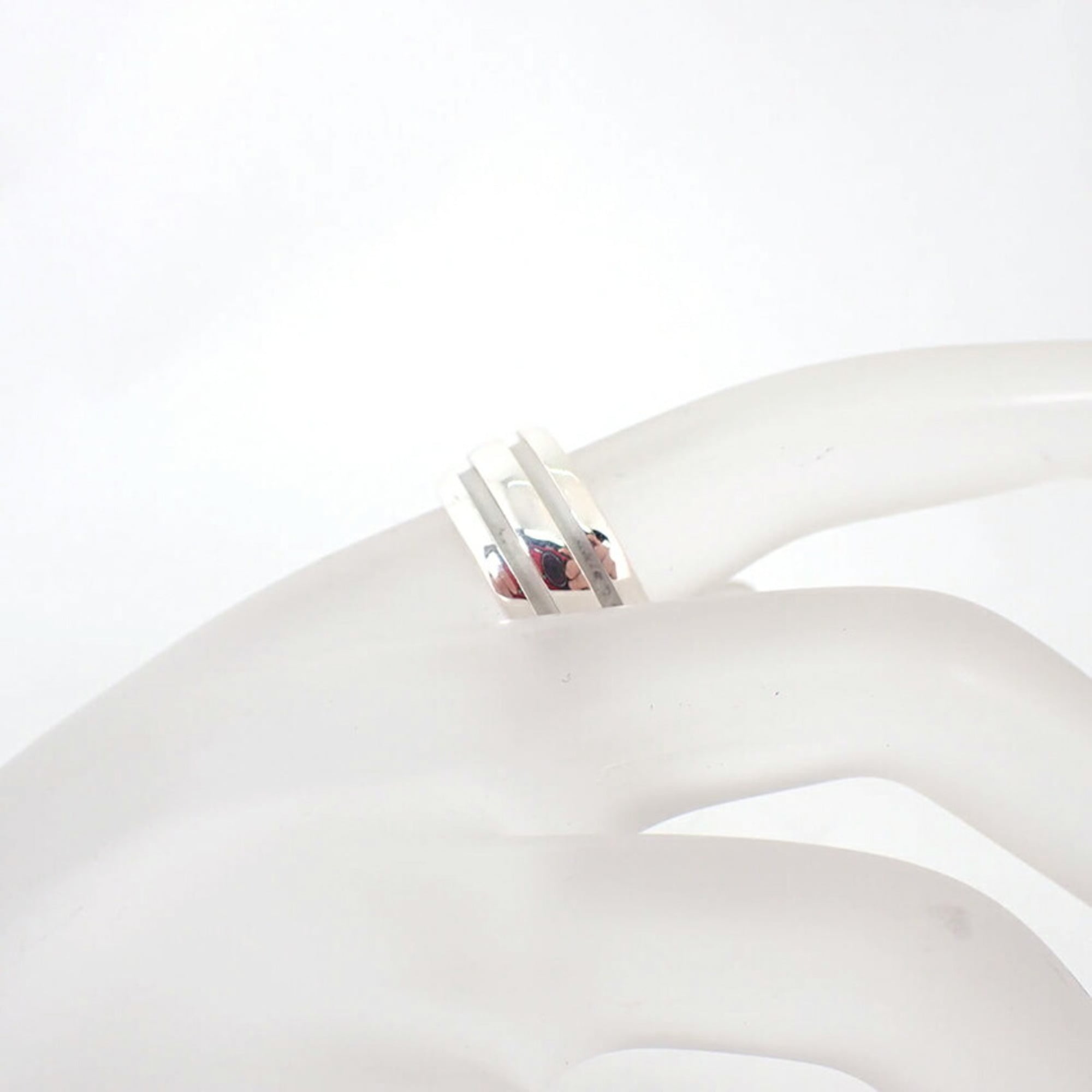Tiffany Sterling Silver 925 Band Ring (Pre-Owned)