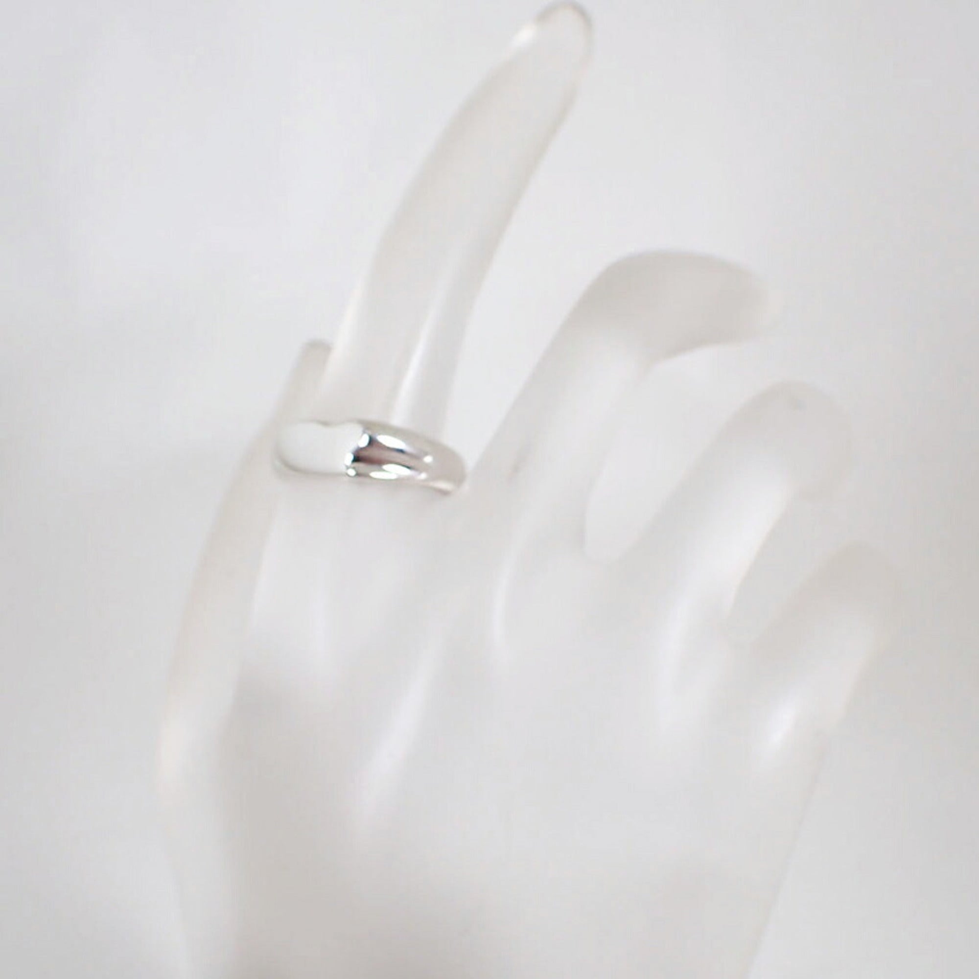 Tiffany Sterling Silver 925 Band Ring (Pre-Owned)