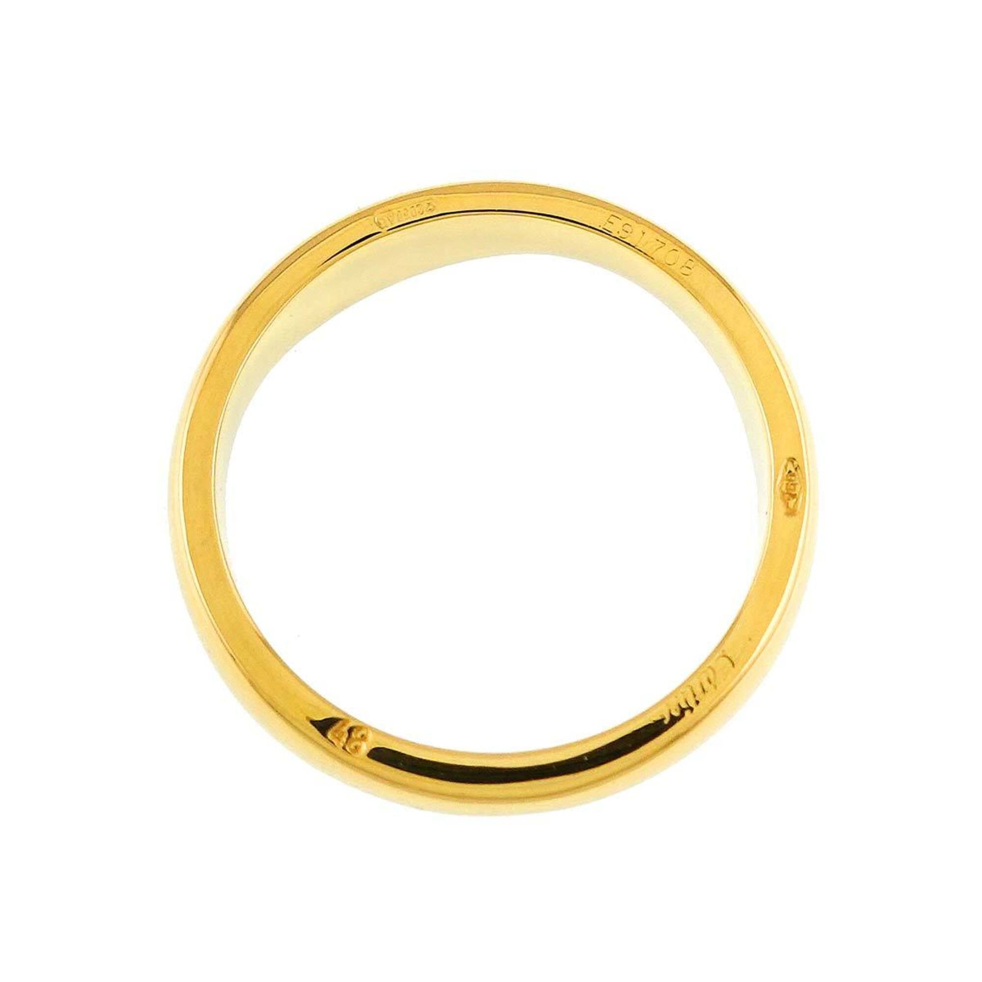 Cartier Yellow Gold (18K) White Gold (18K) Band Ring (Pre-Owned)