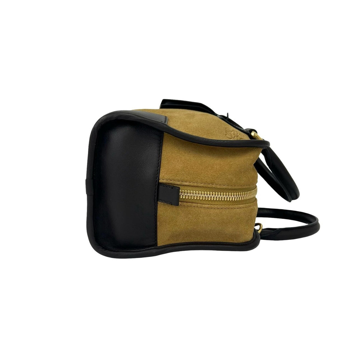 Loewe Brown Camel Suede Leather Handbag Shoulder Bag (Pre-Owned)