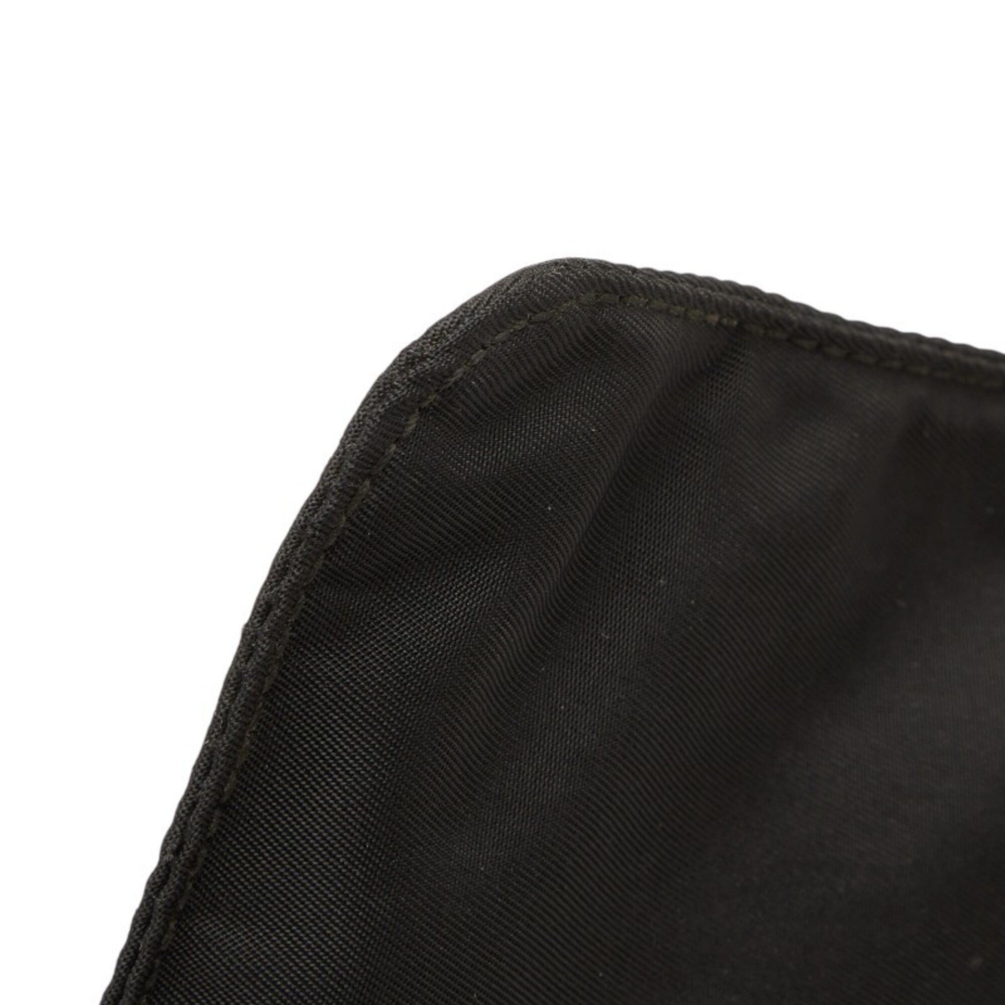 Prada Black Nylon Leather Shoulder Bag (Pre-Owned)