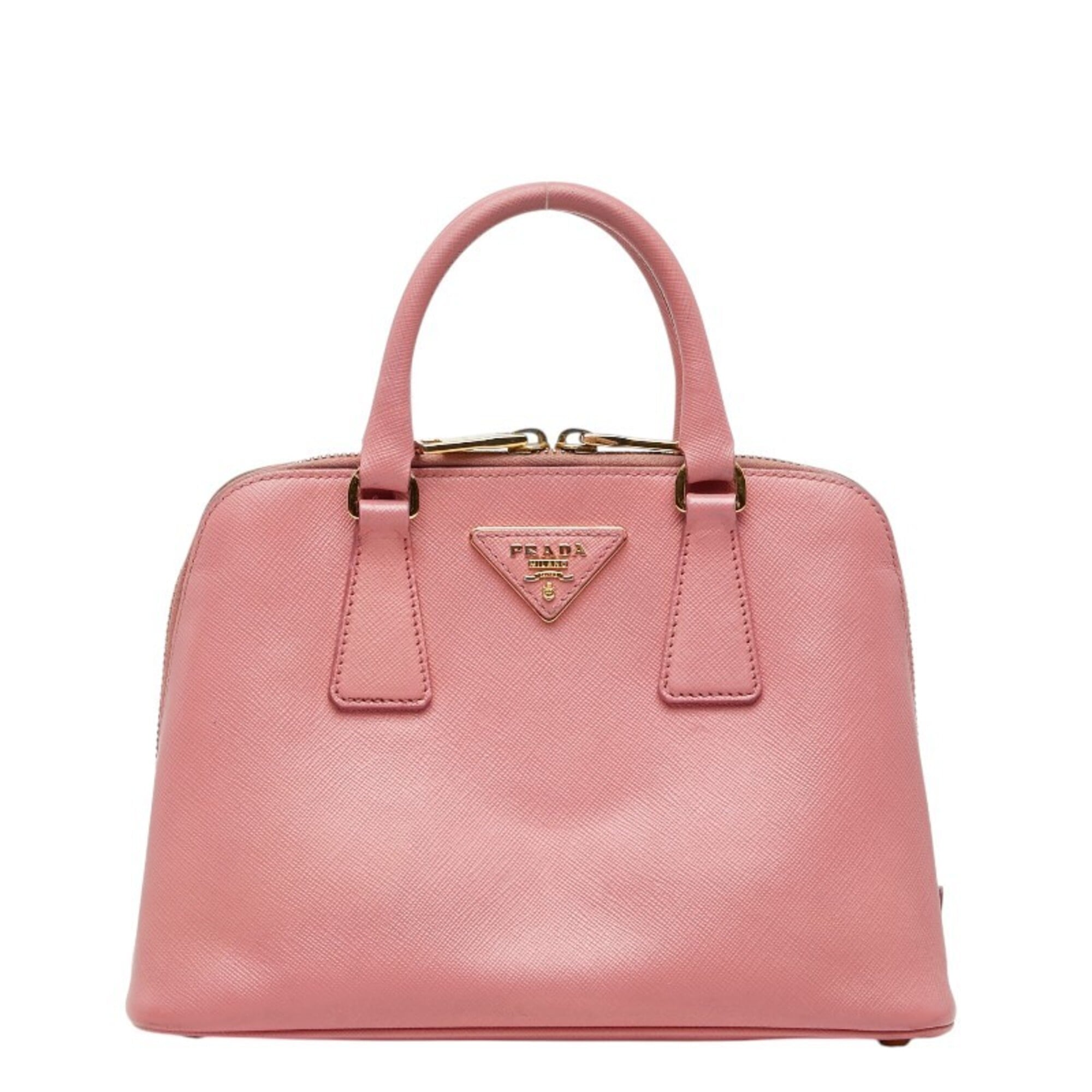 Prada Pink Leather Handbag (Pre-Owned)