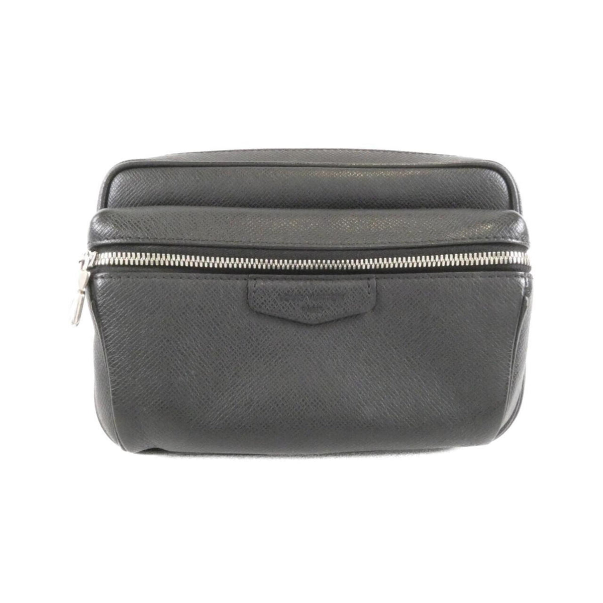 Louis Vuitton Taiga Black Taiga Leather Shoulder Bag (Pre-Owned)