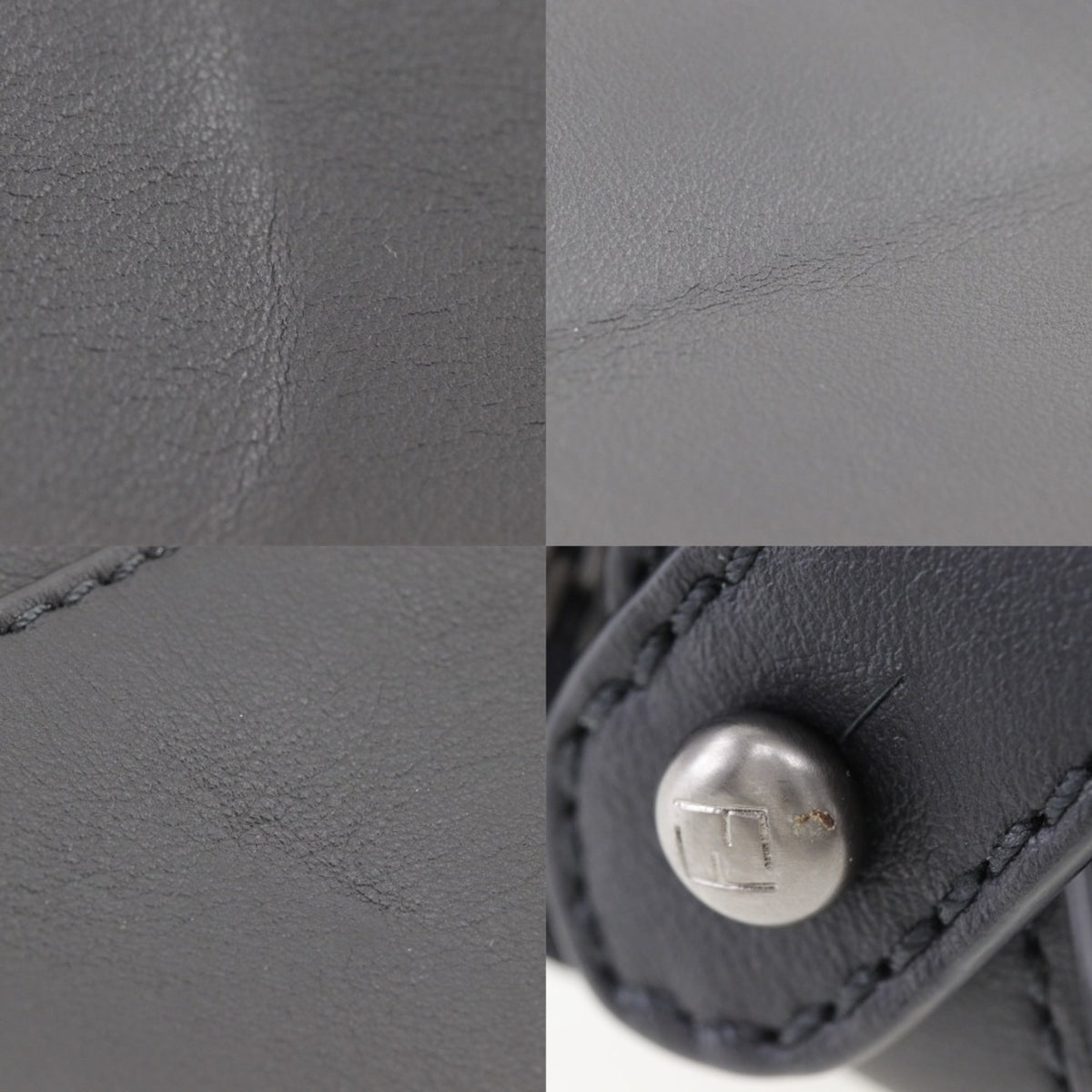 Fendi Peekaboo Black Leather Shoulder Bag (Pre-Owned)