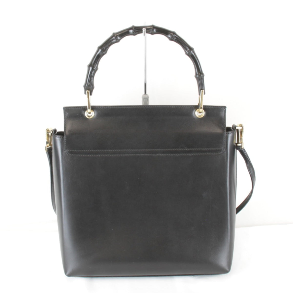 Gucci Black Leather Shoulder Bag (Pre-Owned)
