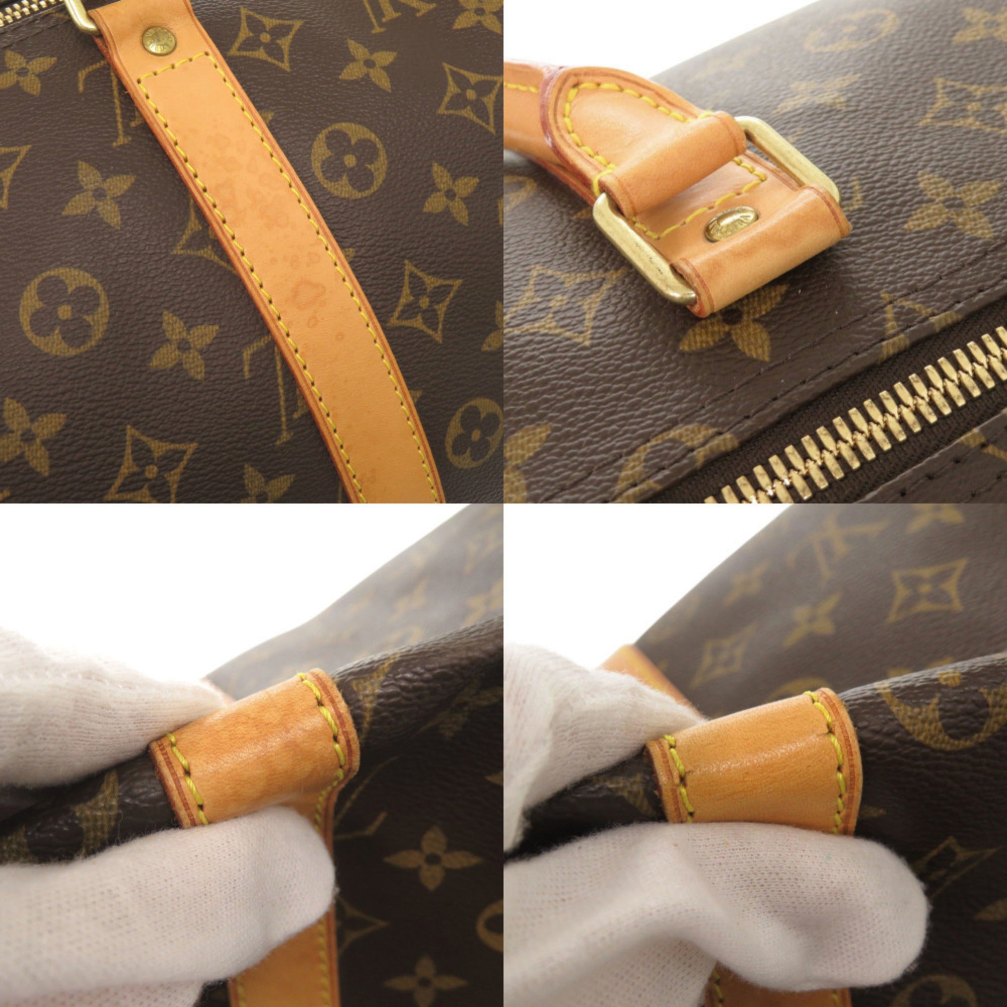 Louis Vuitton Brown Monogram Monogram Boston Bag (Pre-Owned)