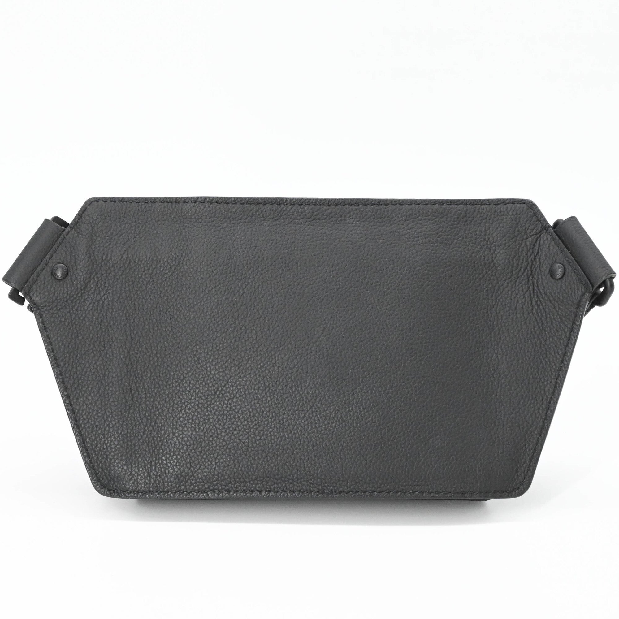 Louis Vuitton Black Noir Leather Shoulder Bag Sling Bag (Pre-Owned)