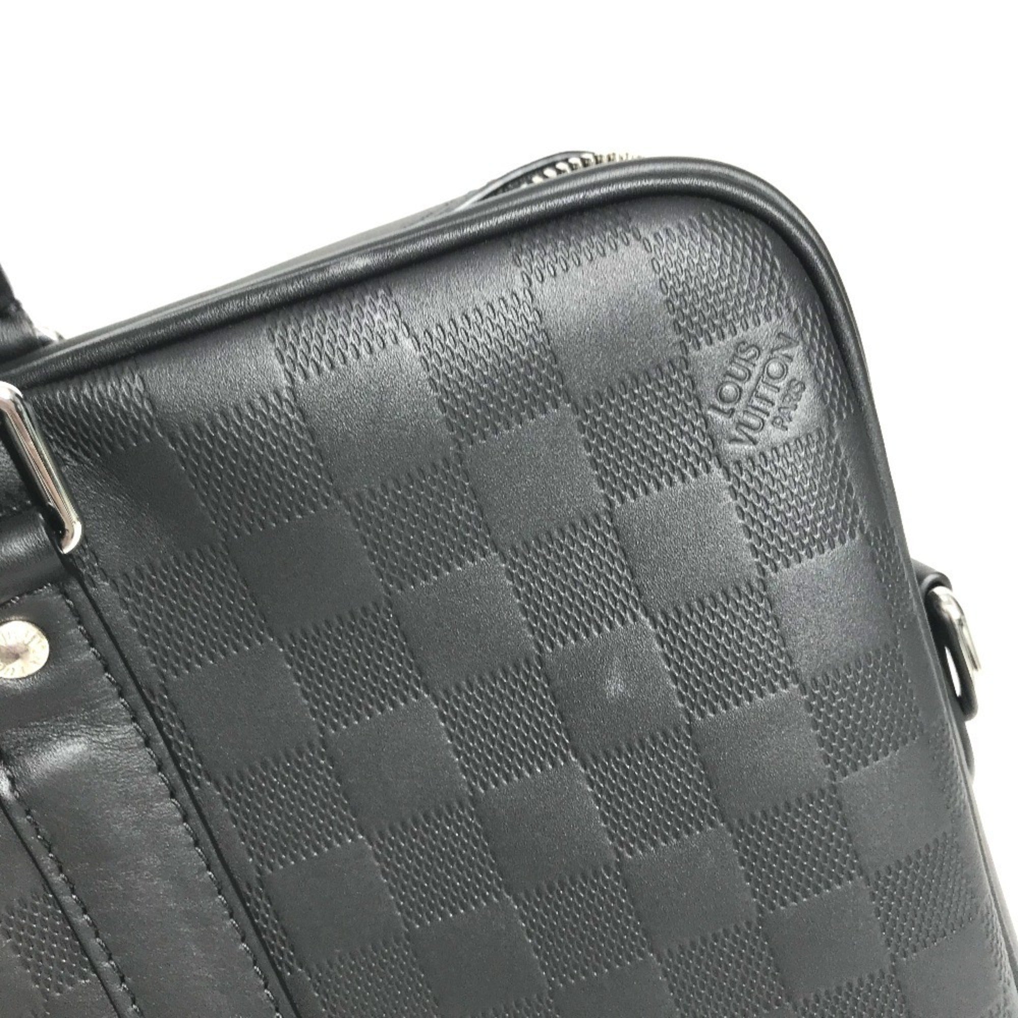 Louis Vuitton Black Infini Onyx Damier Infini Handbag Shoulder Bag (Pre-Owned)