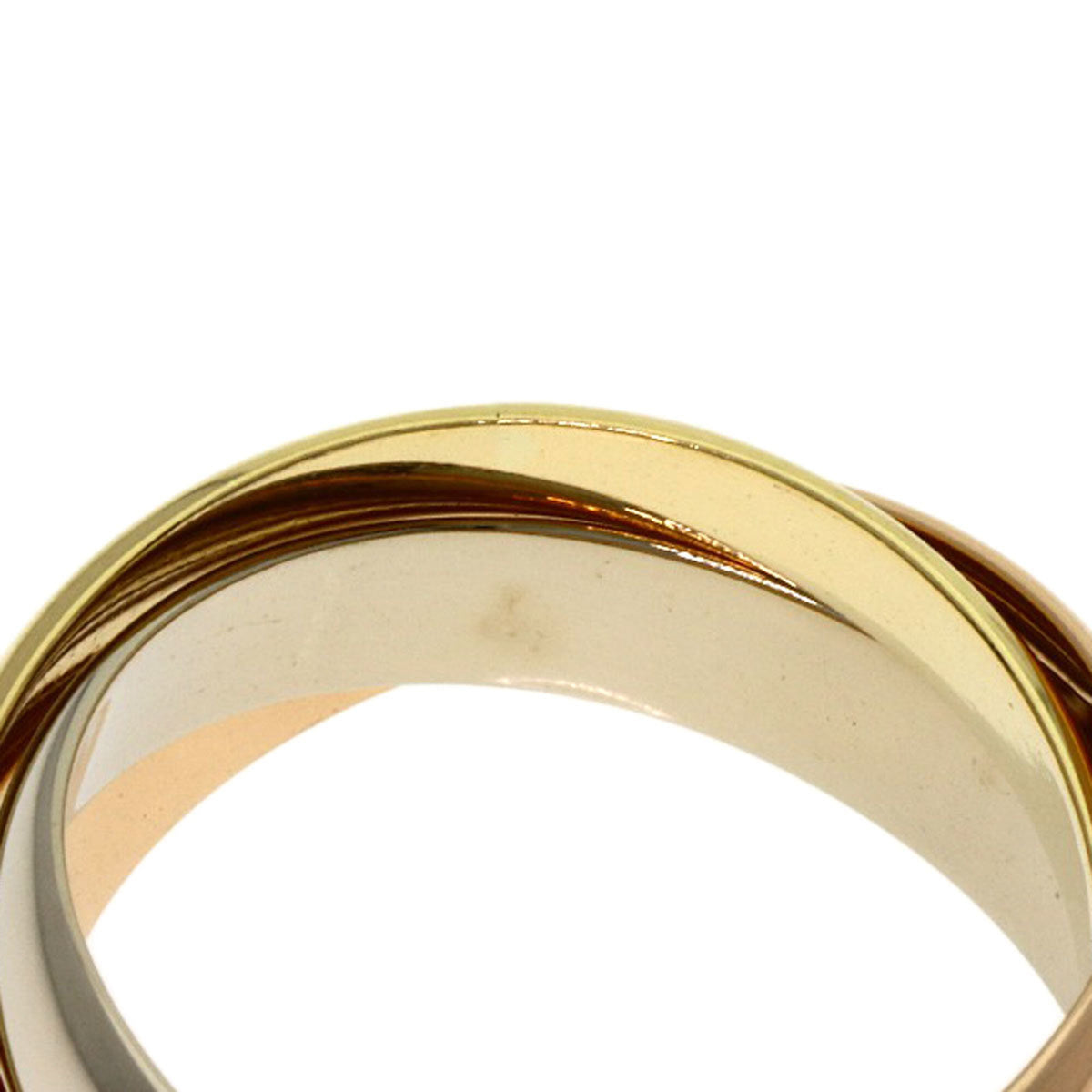 Cartier Trinity Yellow Gold (18K) Pink Gold (18K) White Gold (18K) Band Ring (Pre-Owned)