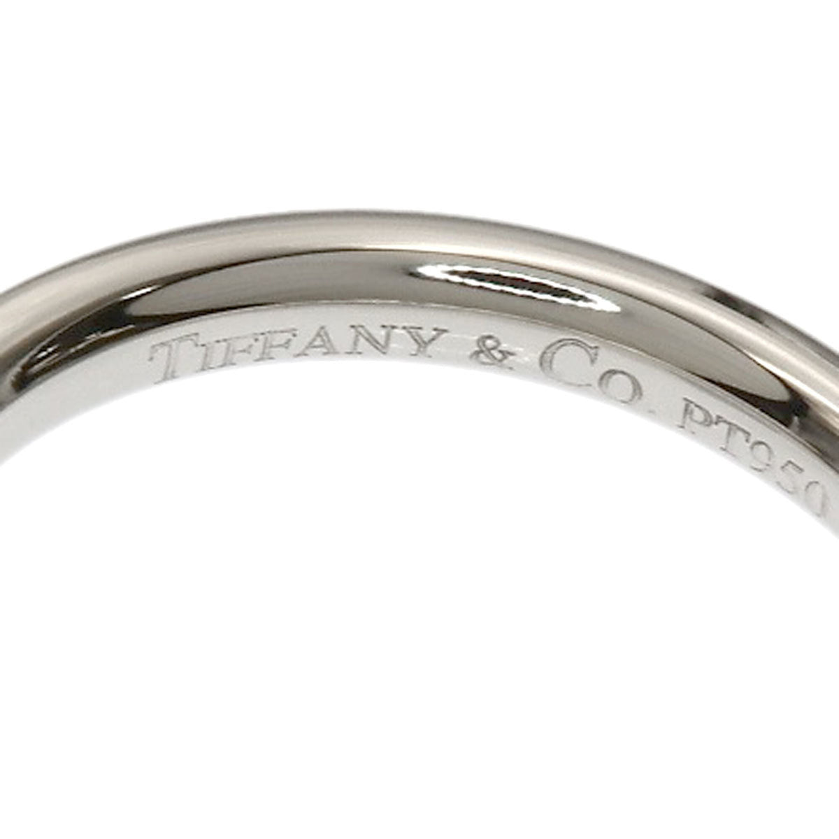 Tiffany Platinum 950 Band Ring (Pre-Owned)