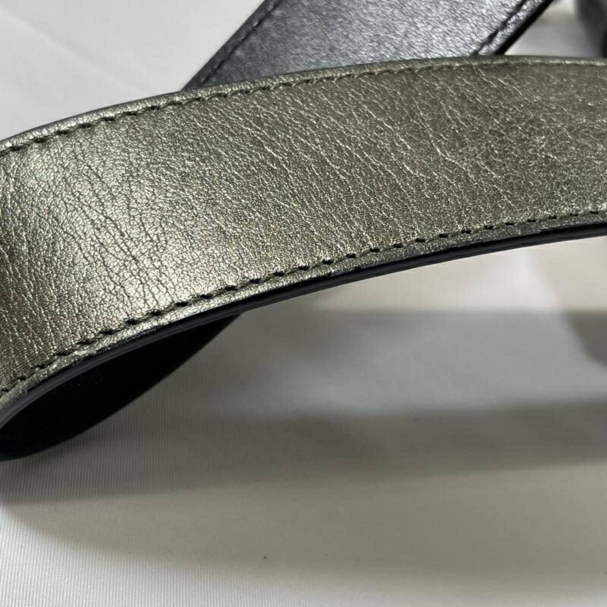 Jimmy Choo Metallic Gray (Pre-Owned)