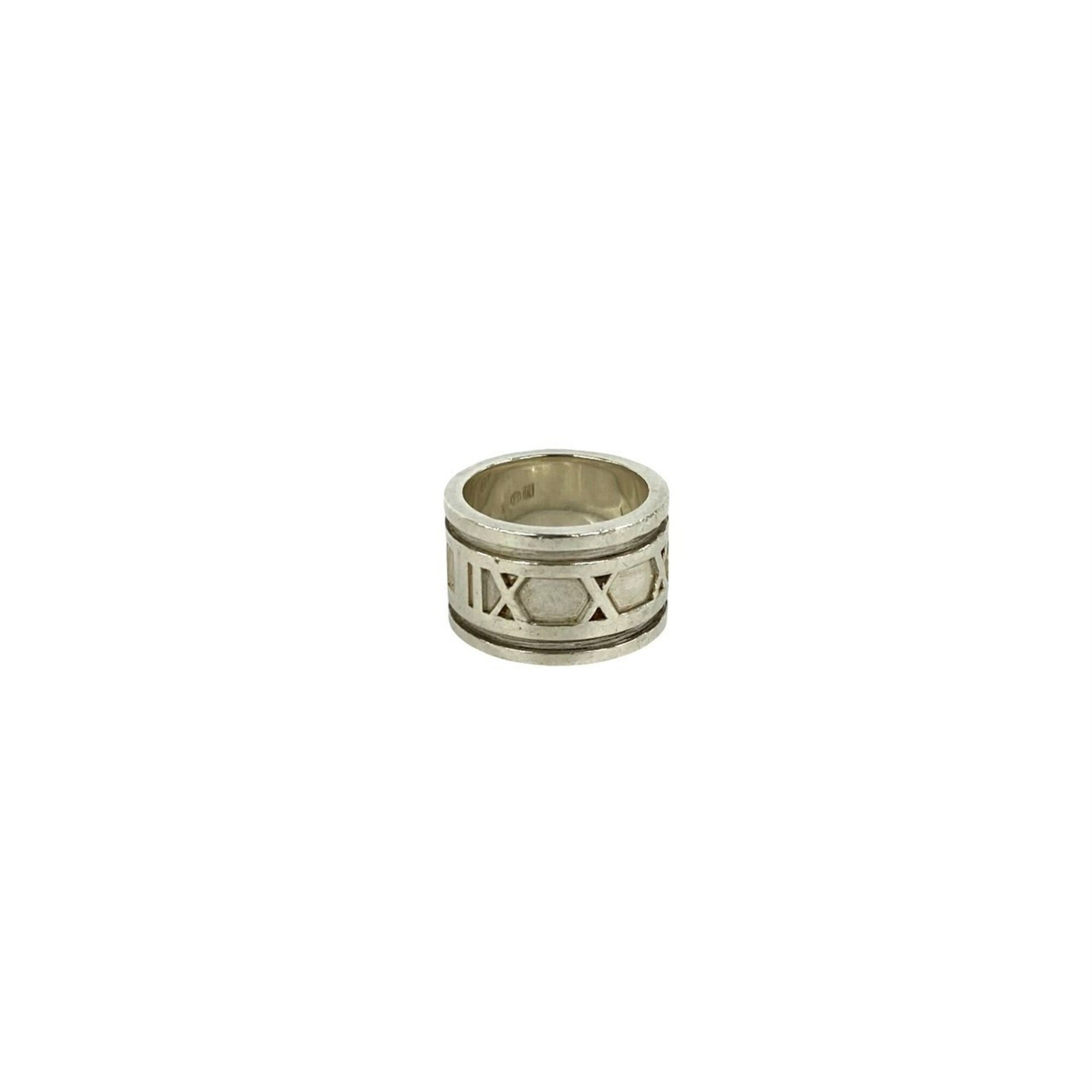 Tiffany Silver Silver 925 Band Ring (Pre-Owned)