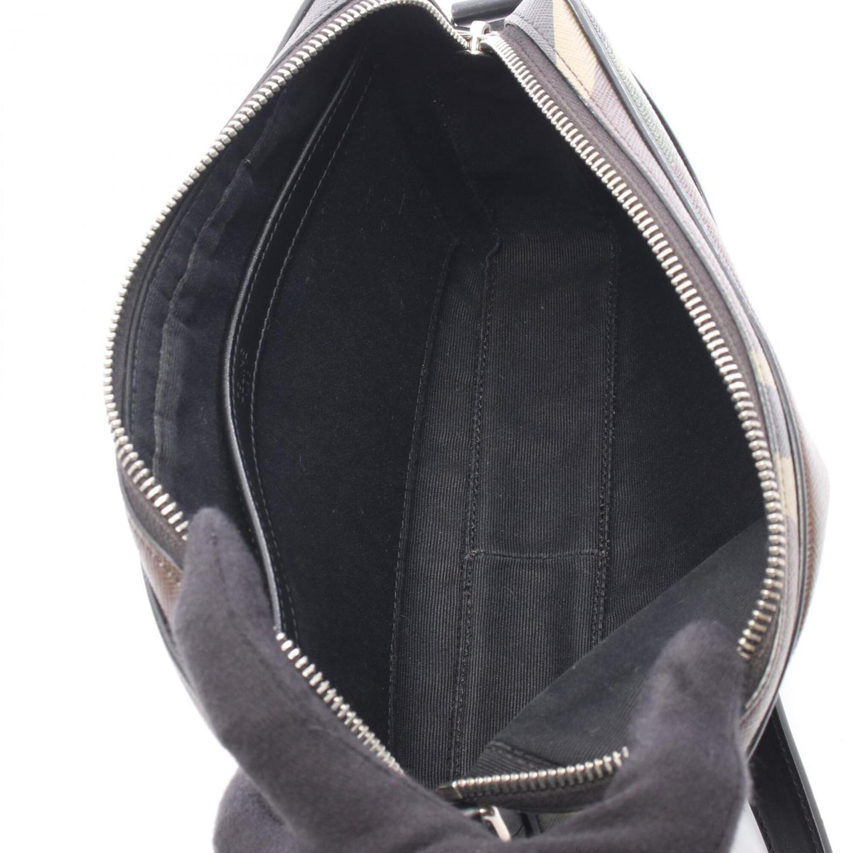 Celine Black Khaki Multi-Color Coated Canvas Leather Handbag Messenger Bag Shoulder Bag (Pre-Owned)
