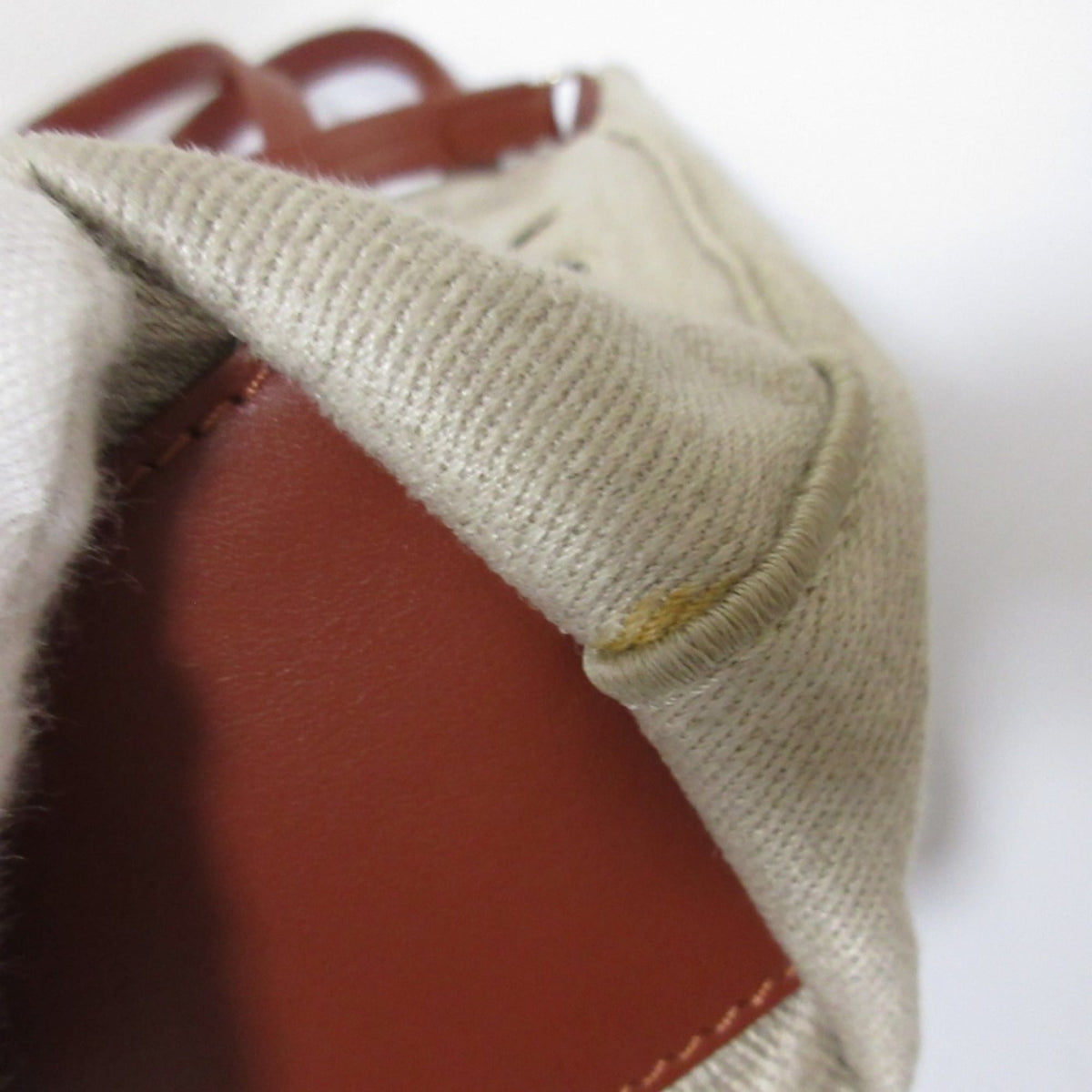 Chloé Beige Brown Shoulder Bag Tote Bag (Pre-Owned)