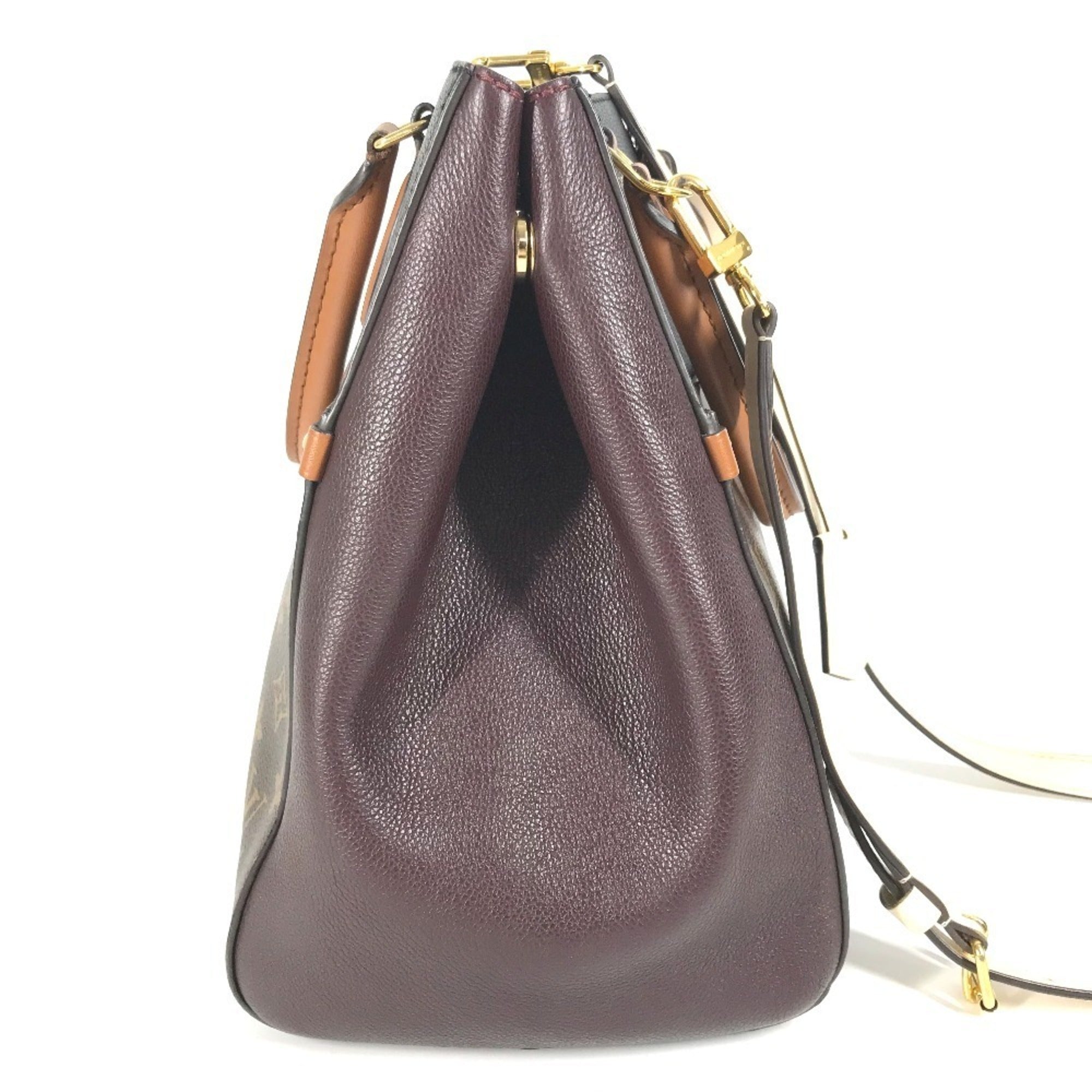 Louis Vuitton Brown Monogram Monogram Handbag Shoulder Bag (Pre-Owned)