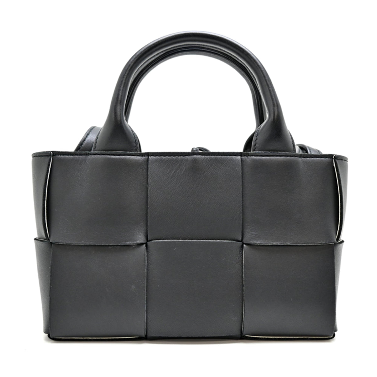 Bottega Veneta White Leather Tote Bag (Pre-Owned)