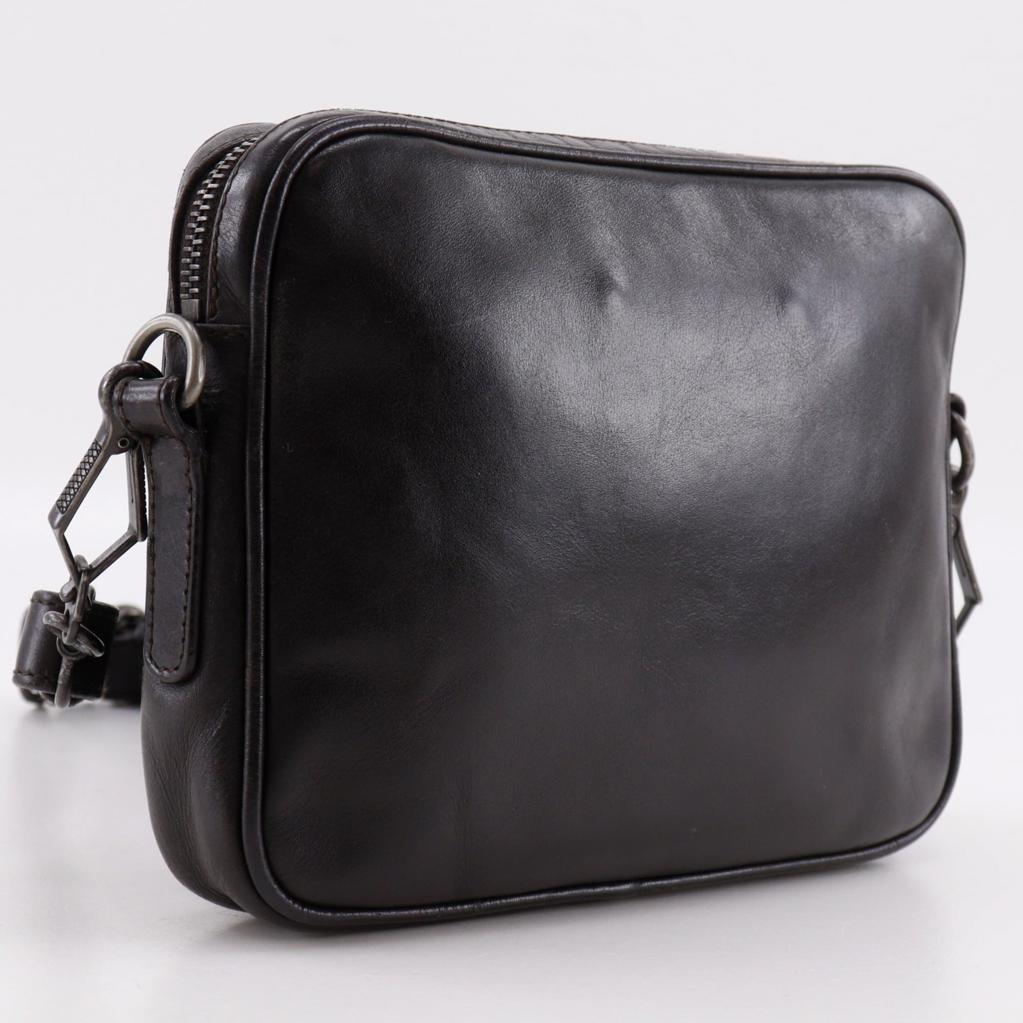 Bottega Veneta Brown Intrecciato Shoulder Bag (Pre-Owned)