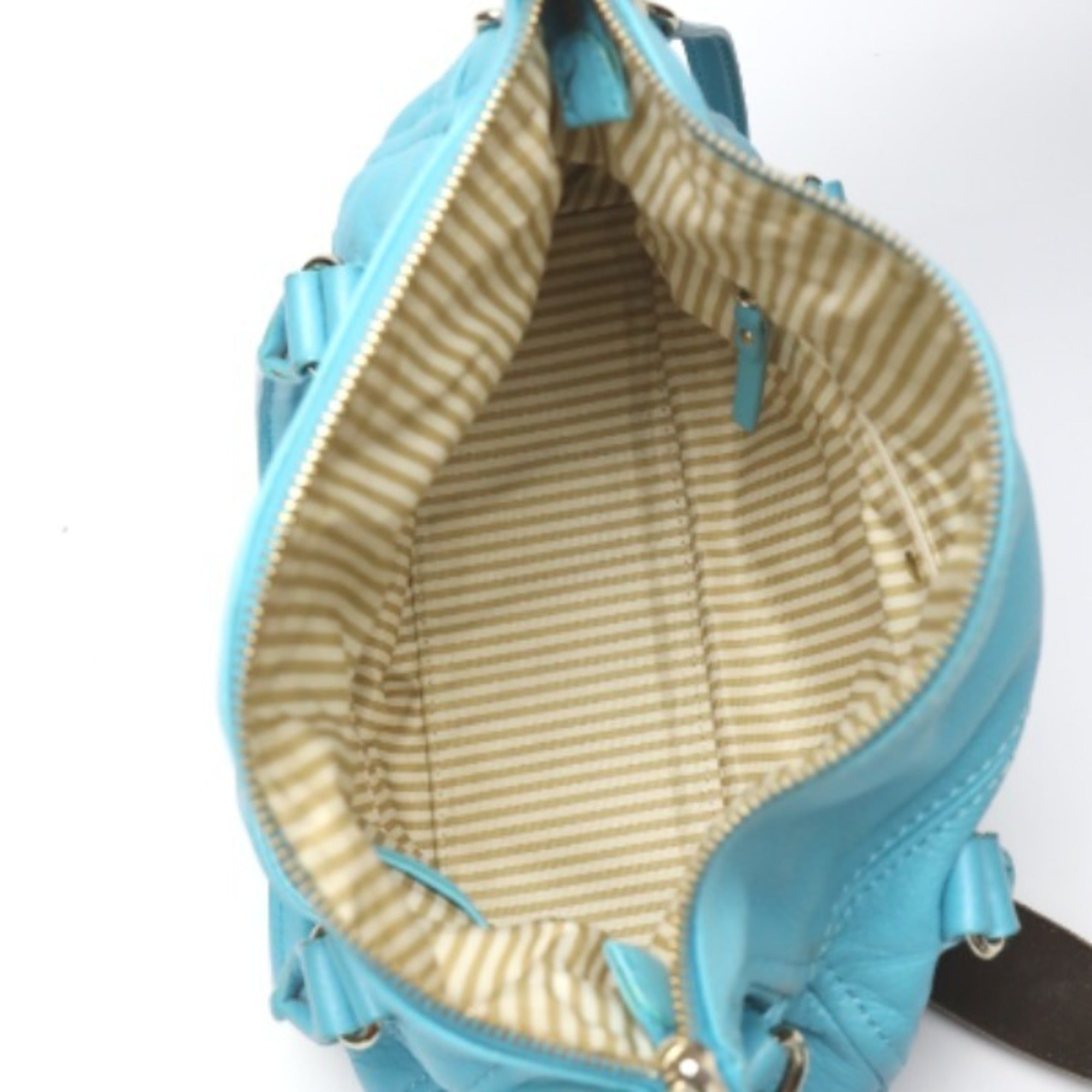 Kate Spade Sky Blue Handbag Shoulder Bag (Pre-Owned)