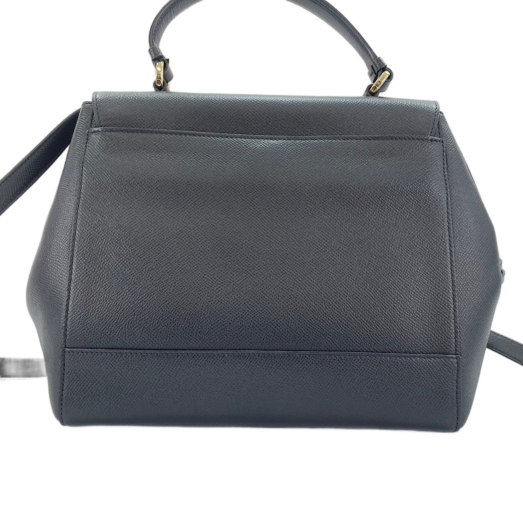 Salvatore Ferragamo Black Handbag (Pre-Owned)