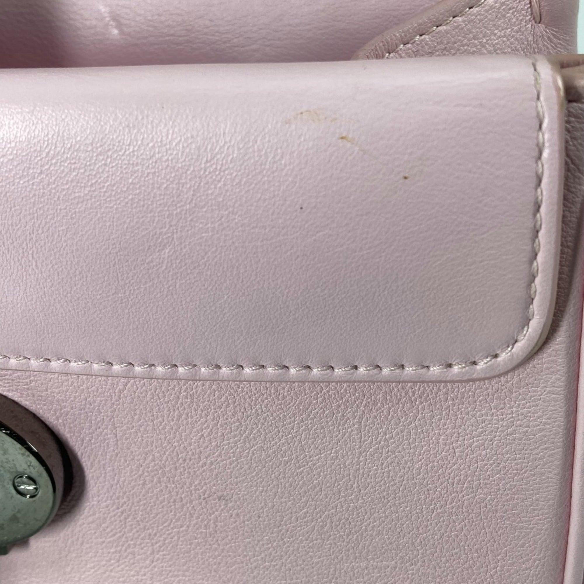 Christian Dior Pink Leather Handbag (Pre-Owned)