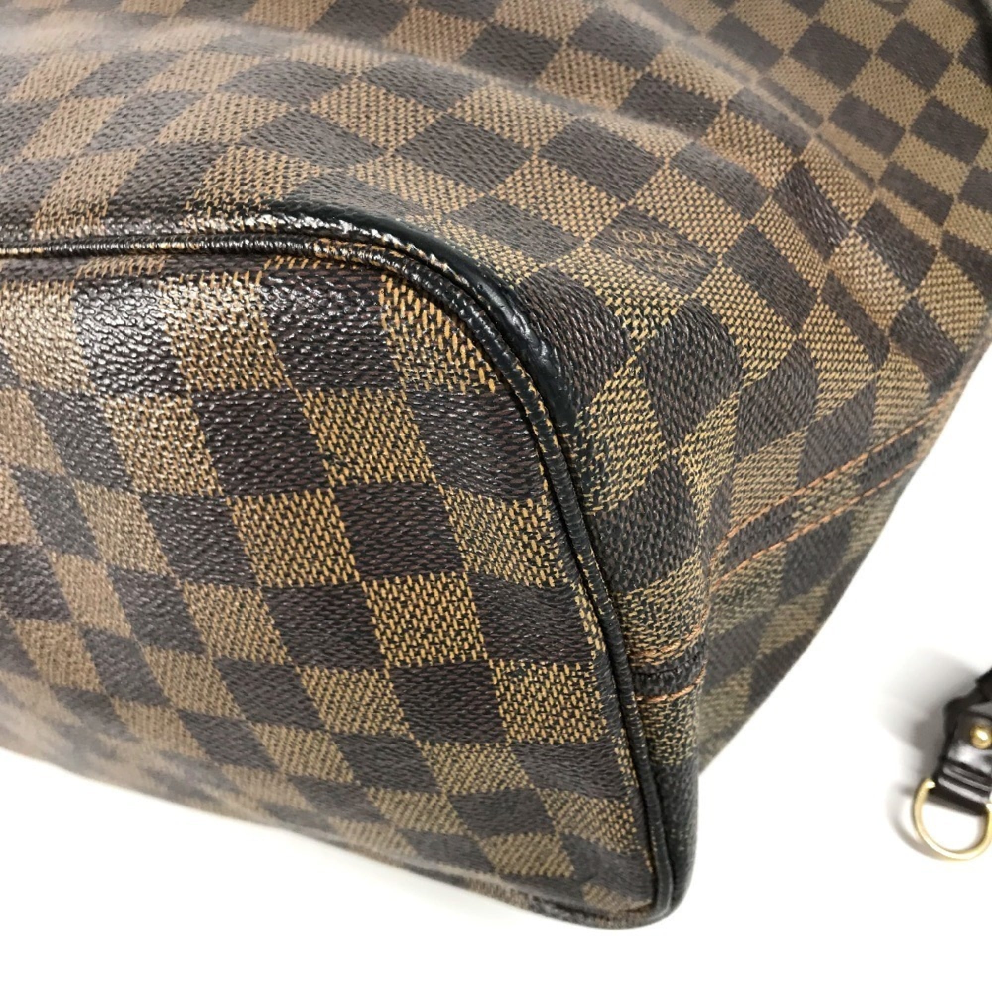 Louis Vuitton Brown Damier Canvas Ebene Galle Damier Canvas Handbag Shoulder Bag Tote Bag (Pre-Owned)
