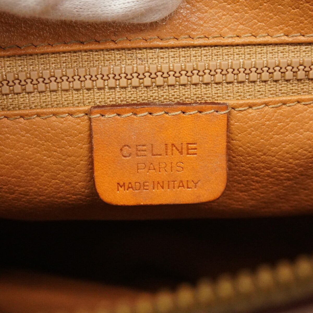 Celine Brown Pvc Handbag (Pre-Owned)