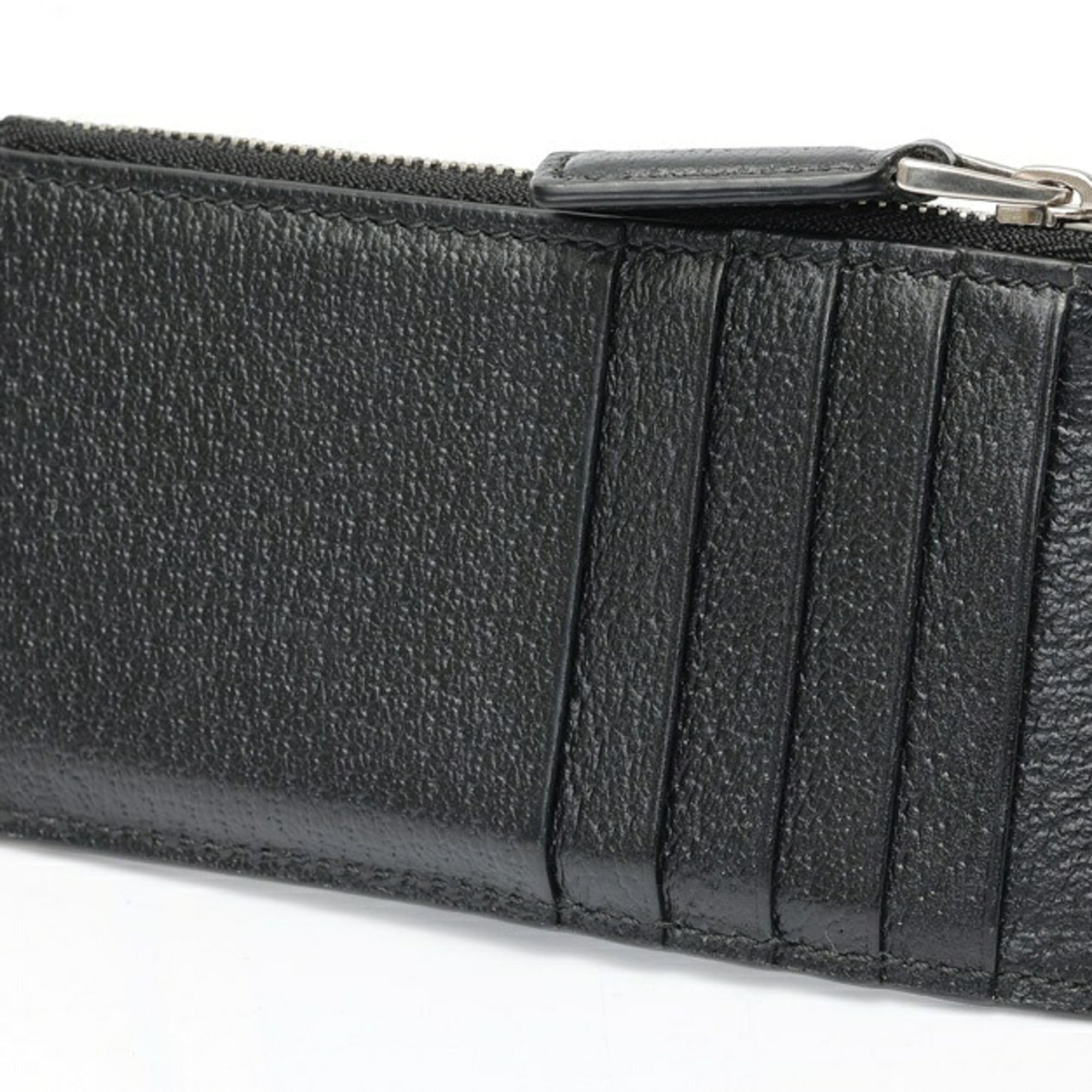 Gucci Black Leather Coin Purse/Coin Case (Pre-Owned)