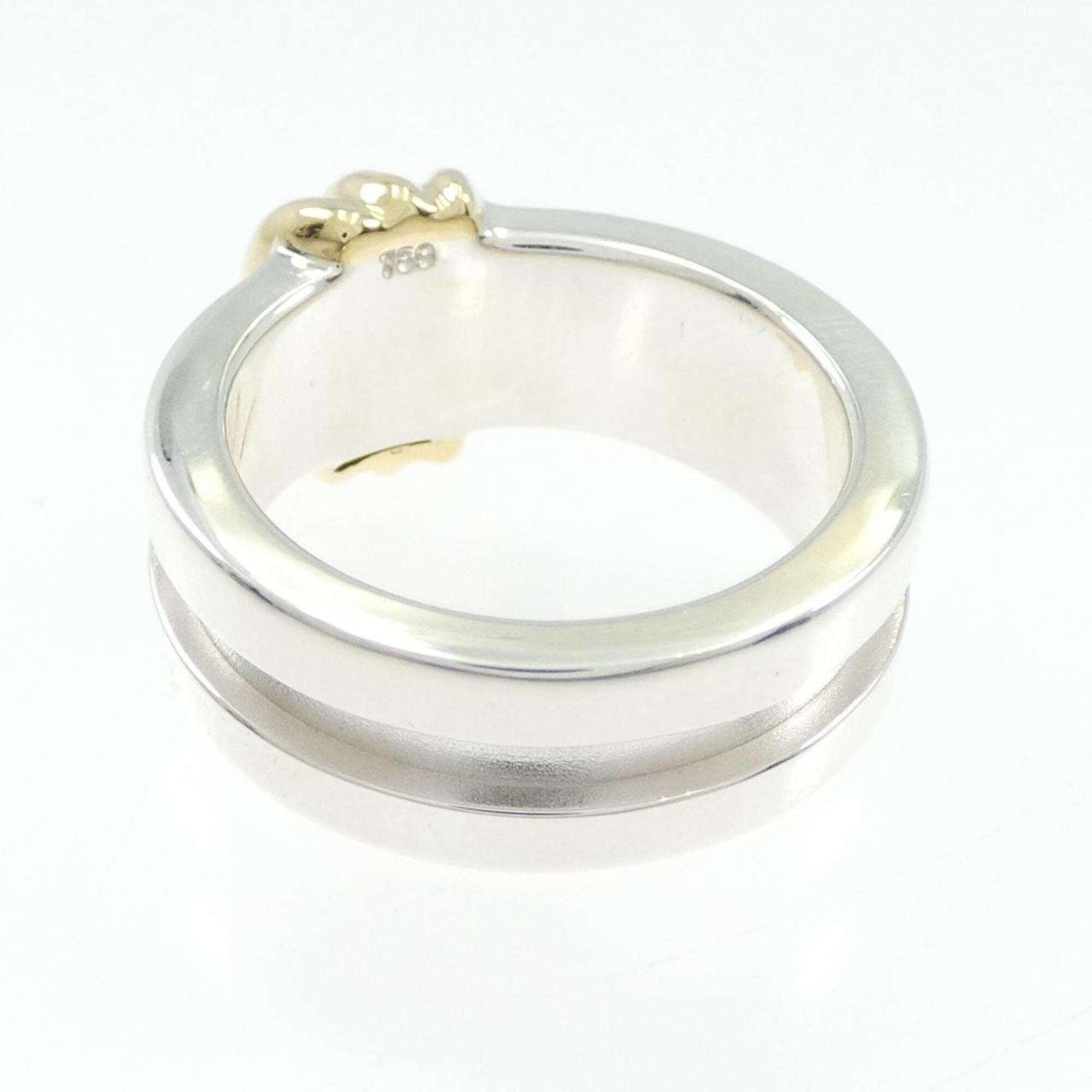 Tiffany Yellow Gold (18K) Silver 925 Band Ring (Pre-Owned)