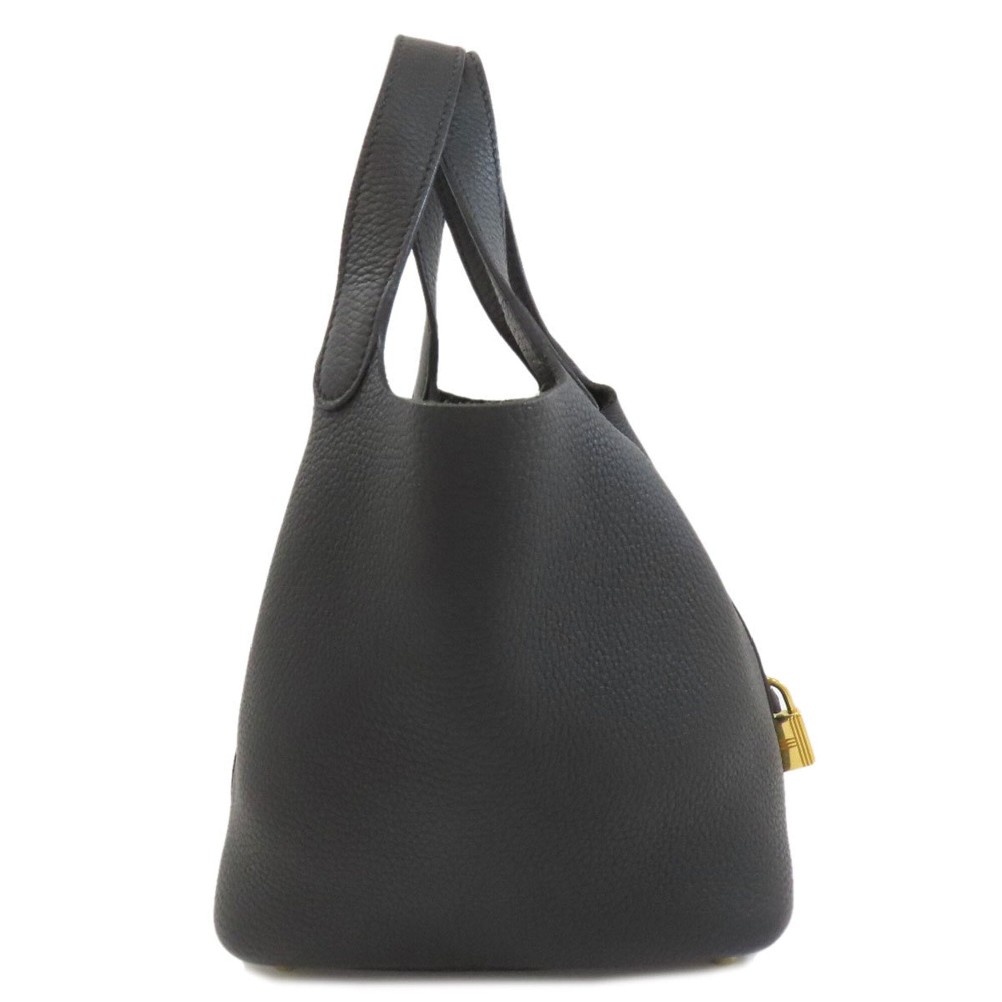 Hermes Picotin Black Handbag (Pre-Owned)